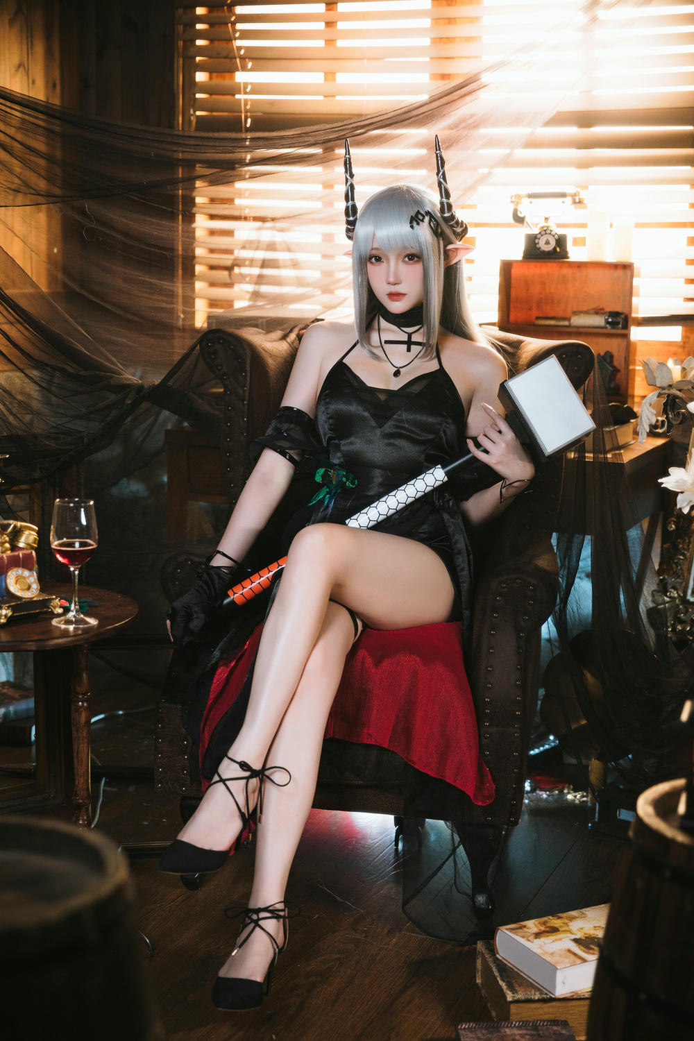 瓜希酱 NO.075 明日方舟 泥岩音律联觉-零号特工 [25P-100MB]_第1集