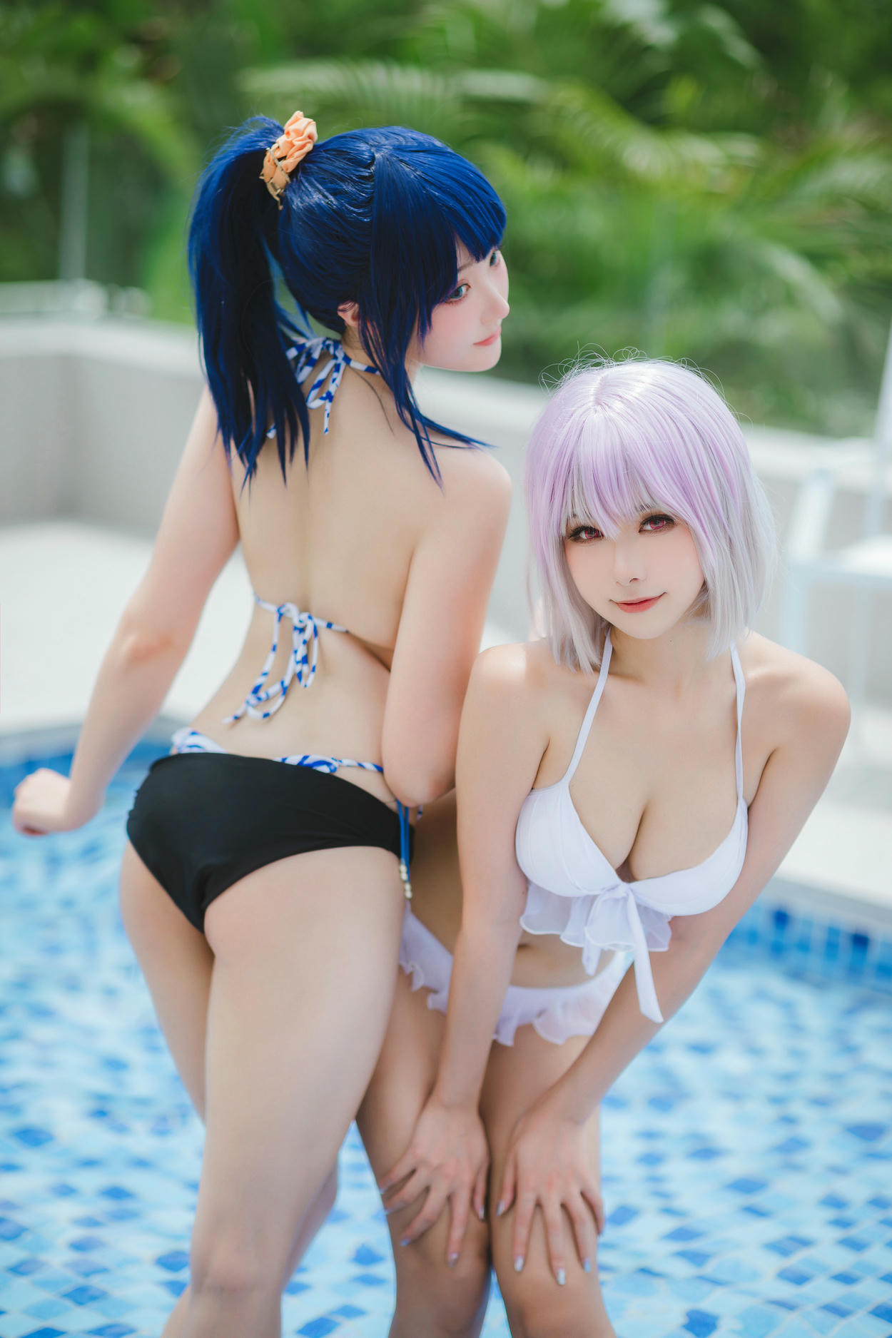 瓜希酱 NO.083 &Momoko葵葵 宝多六花 新条茜 泳装[85P-340.7M]_第1集