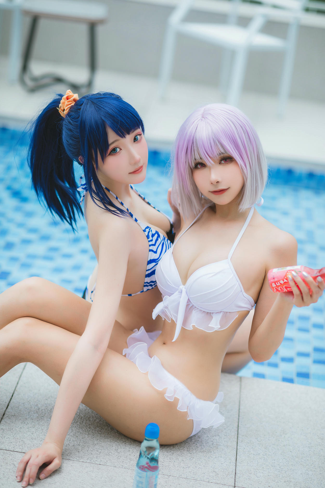 瓜希酱 NO.083 &Momoko葵葵 宝多六花 新条茜 泳装[85P-340.7M]_第1集