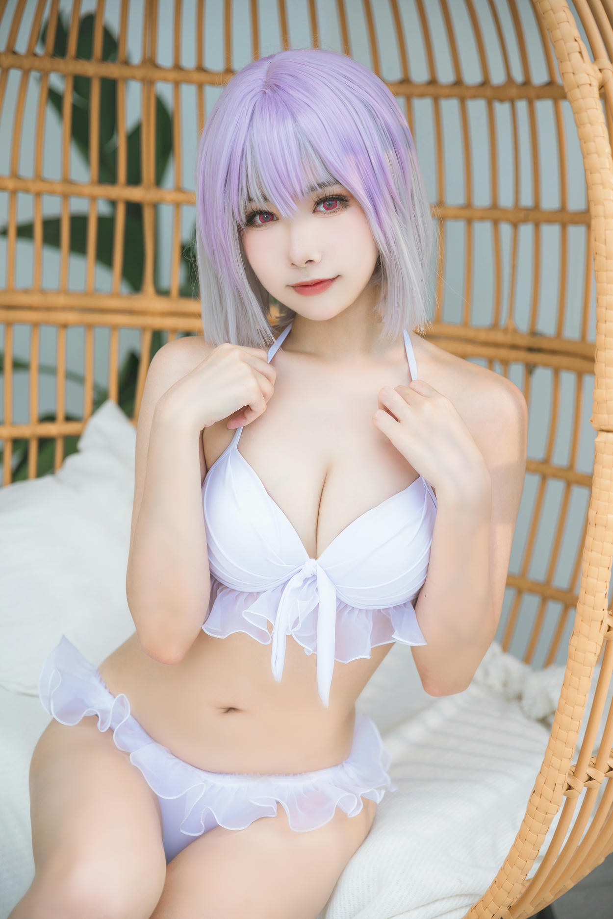 瓜希酱 NO.083 &Momoko葵葵 宝多六花 新条茜 泳装[85P-340.7M]_第2集