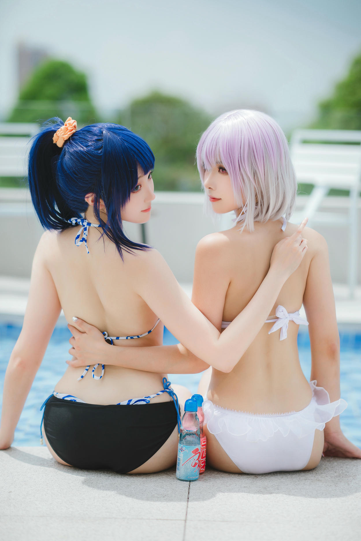 瓜希酱 NO.083 &Momoko葵葵 宝多六花 新条茜 泳装[85P-340.7M]_第1集