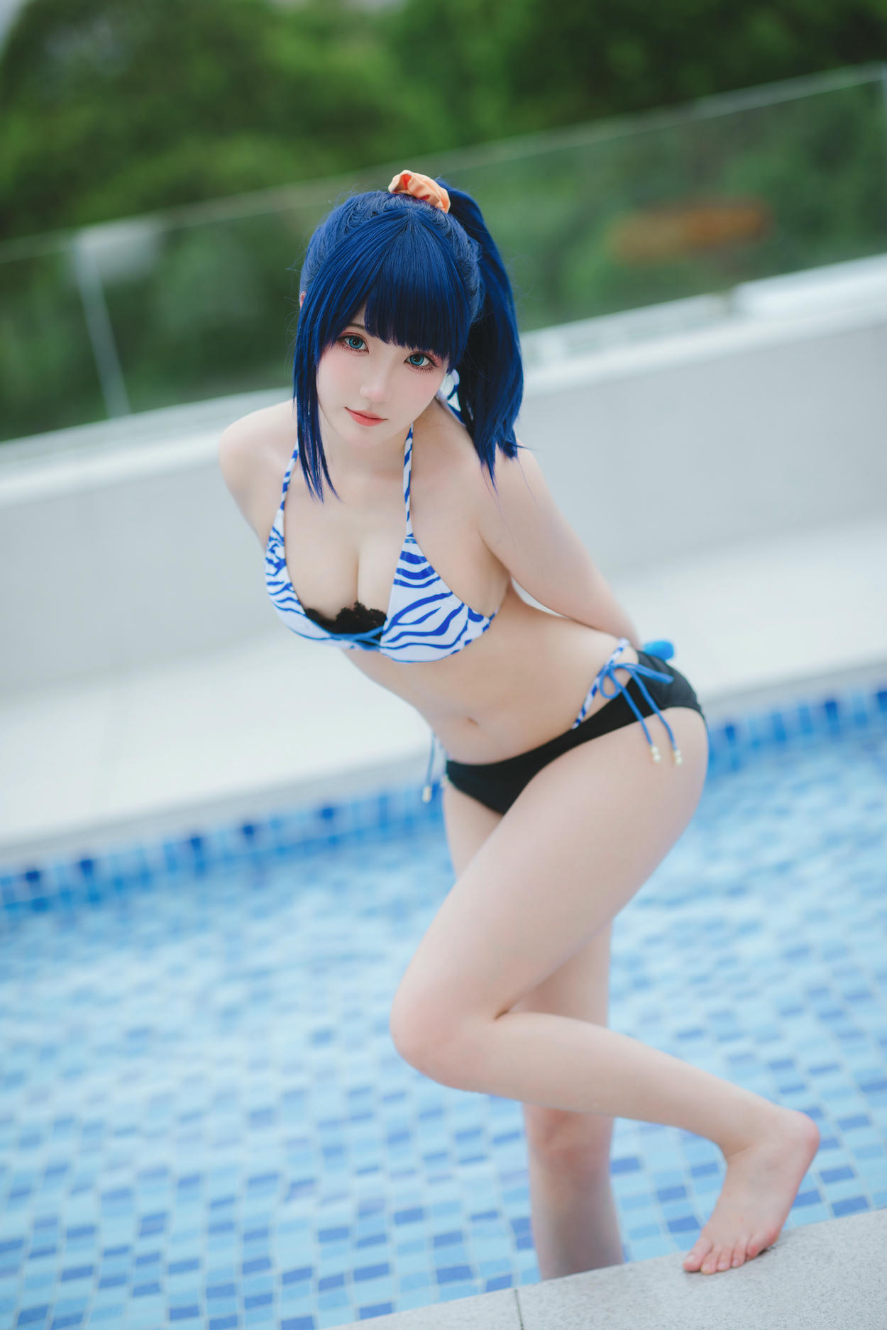 瓜希酱 NO.083 &Momoko葵葵 宝多六花 新条茜 泳装[85P-340.7M]_第3集