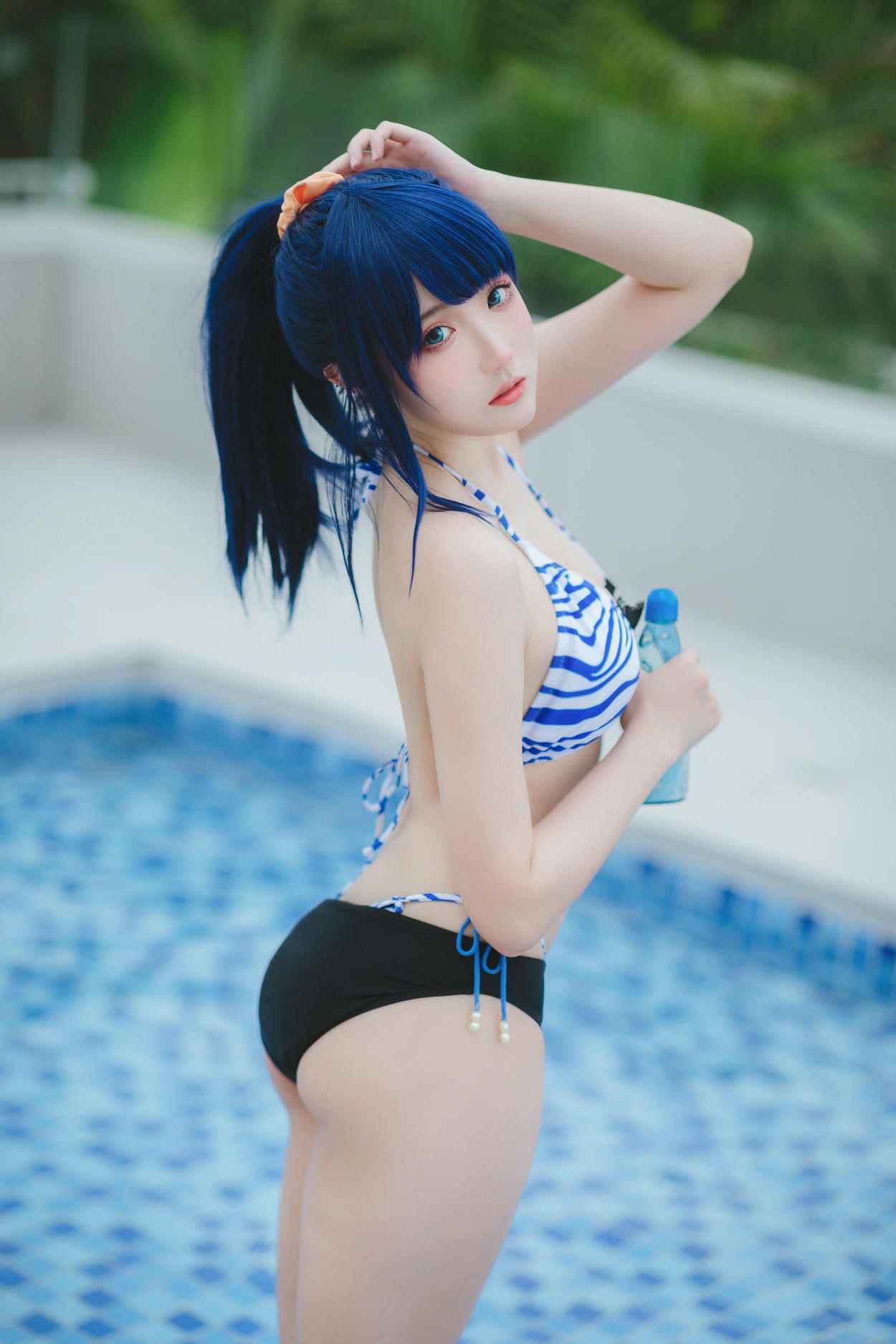 瓜希酱 NO.083 &Momoko葵葵 宝多六花 新条茜 泳装[85P-340.7M]_第3集