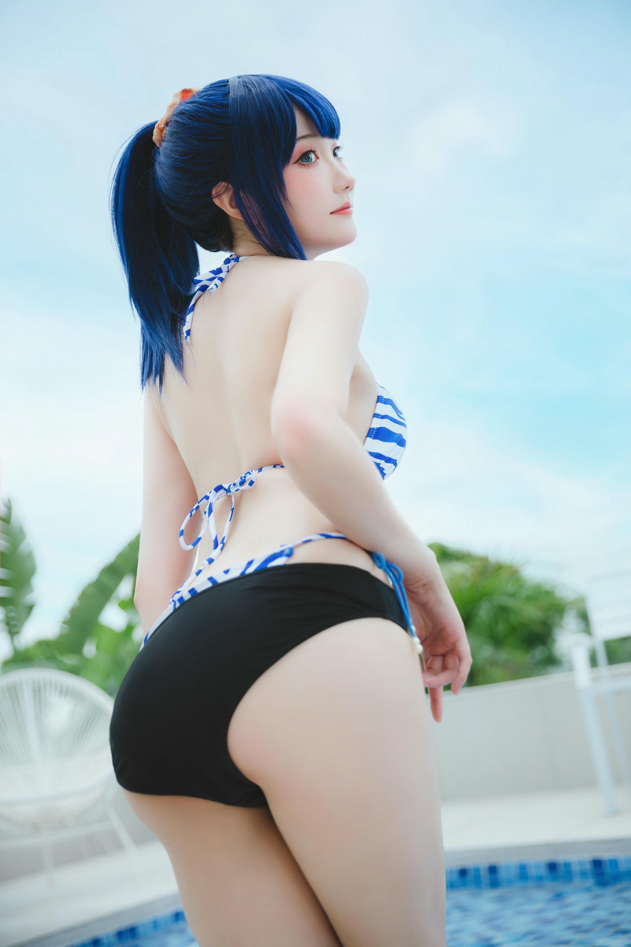 瓜希酱 NO.083 &Momoko葵葵 宝多六花 新条茜 泳装[85P-340.7M]_第3集