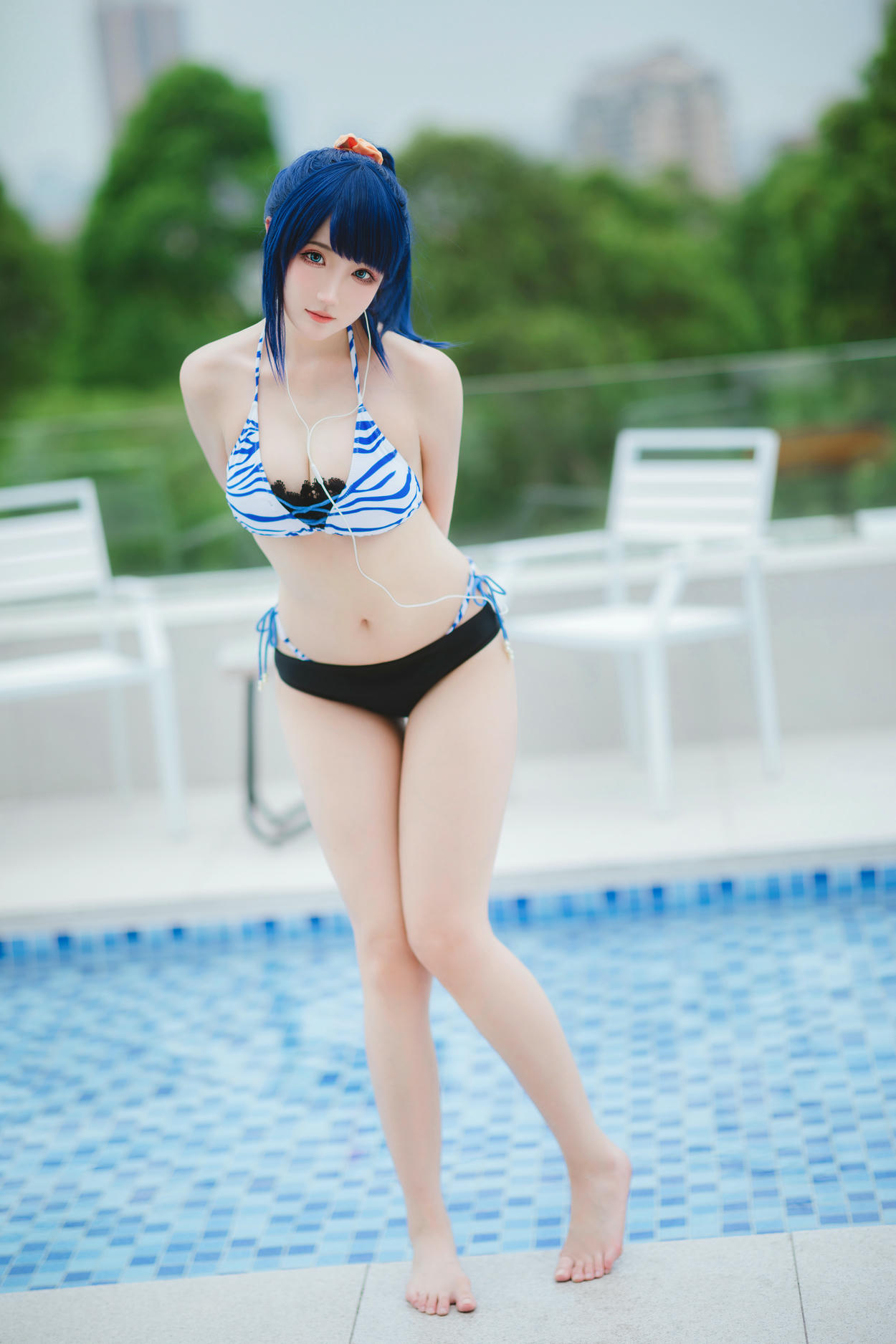 瓜希酱 NO.083 &Momoko葵葵 宝多六花 新条茜 泳装[85P-340.7M]_第3集