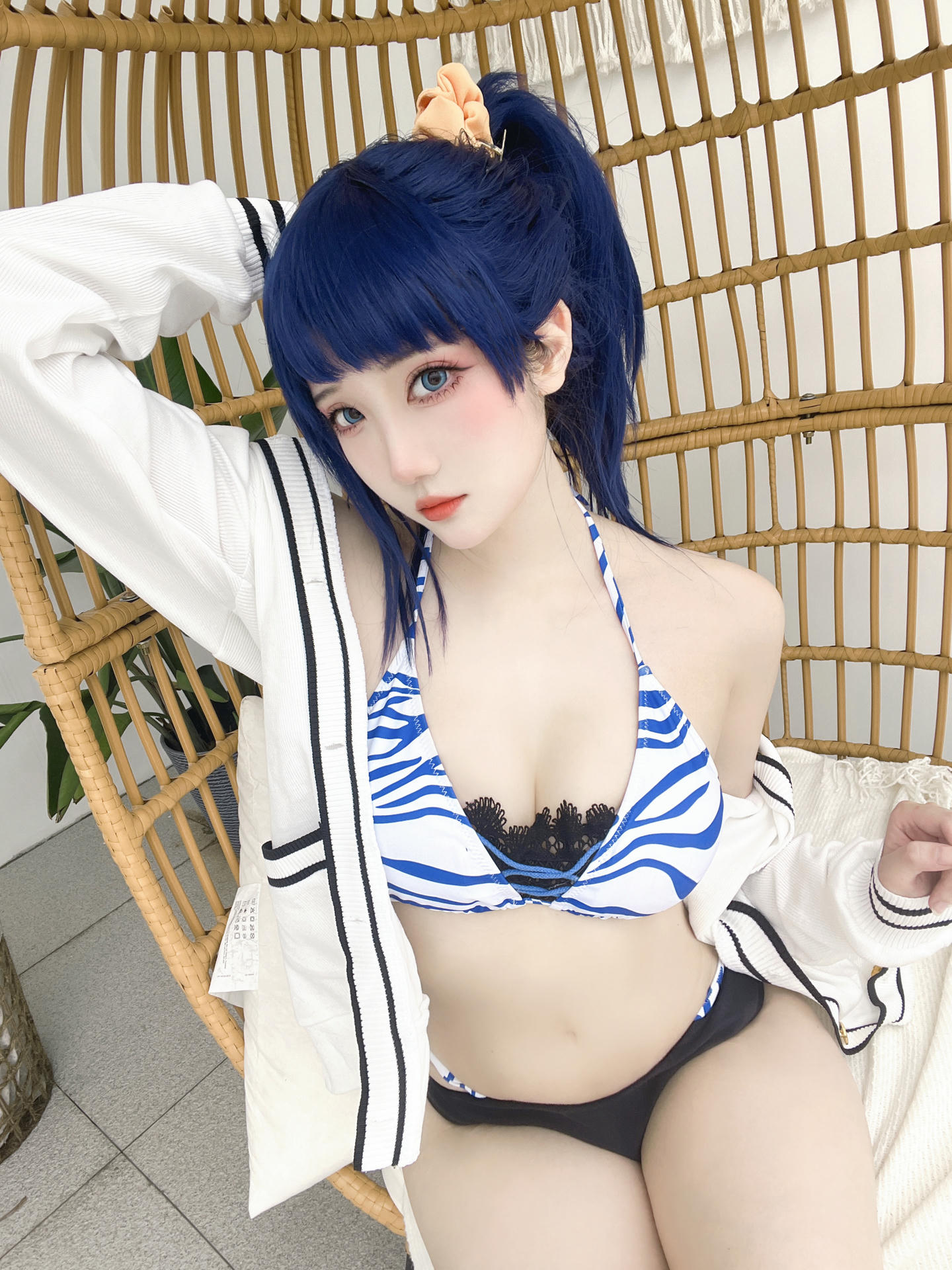 瓜希酱 NO.083 &Momoko葵葵 宝多六花 新条茜 泳装[85P-340.7M]_第3集