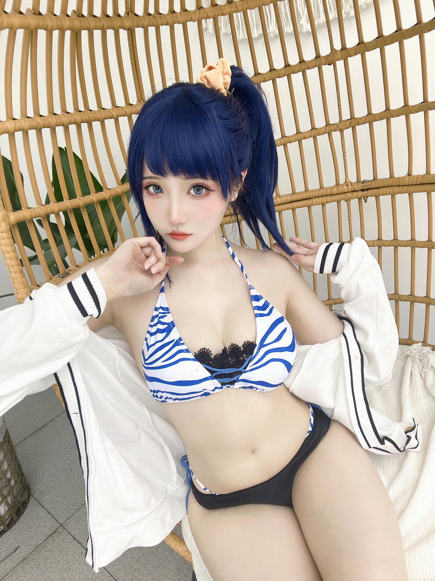 瓜希酱 NO.083 &Momoko葵葵 宝多六花 新条茜 泳装[85P-340.7M]_第3集