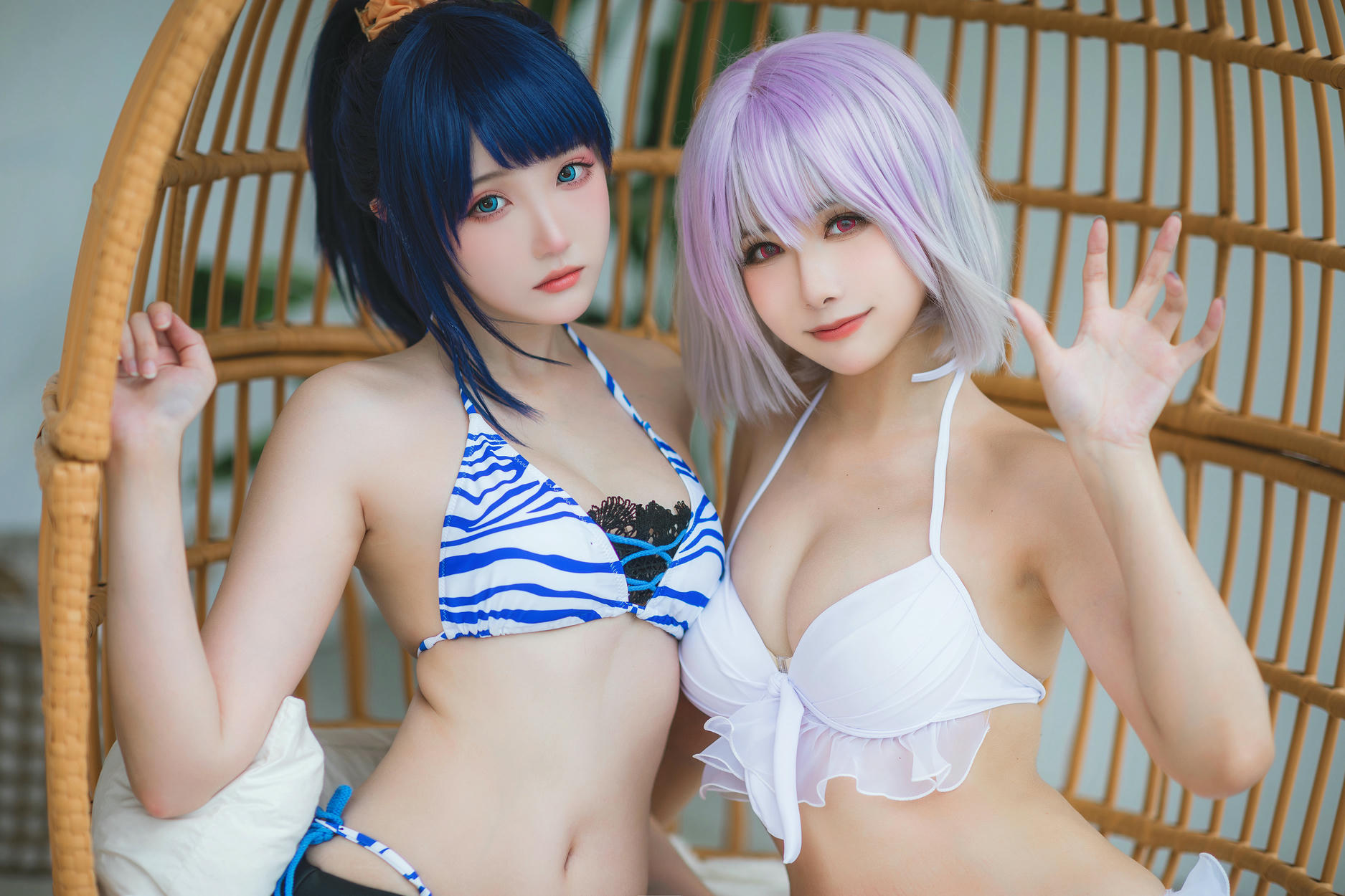 瓜希酱 NO.085 &Momoko葵葵 电光超人古利特 宝多六花&新条茜 泳装[85P／453MB]_第2集