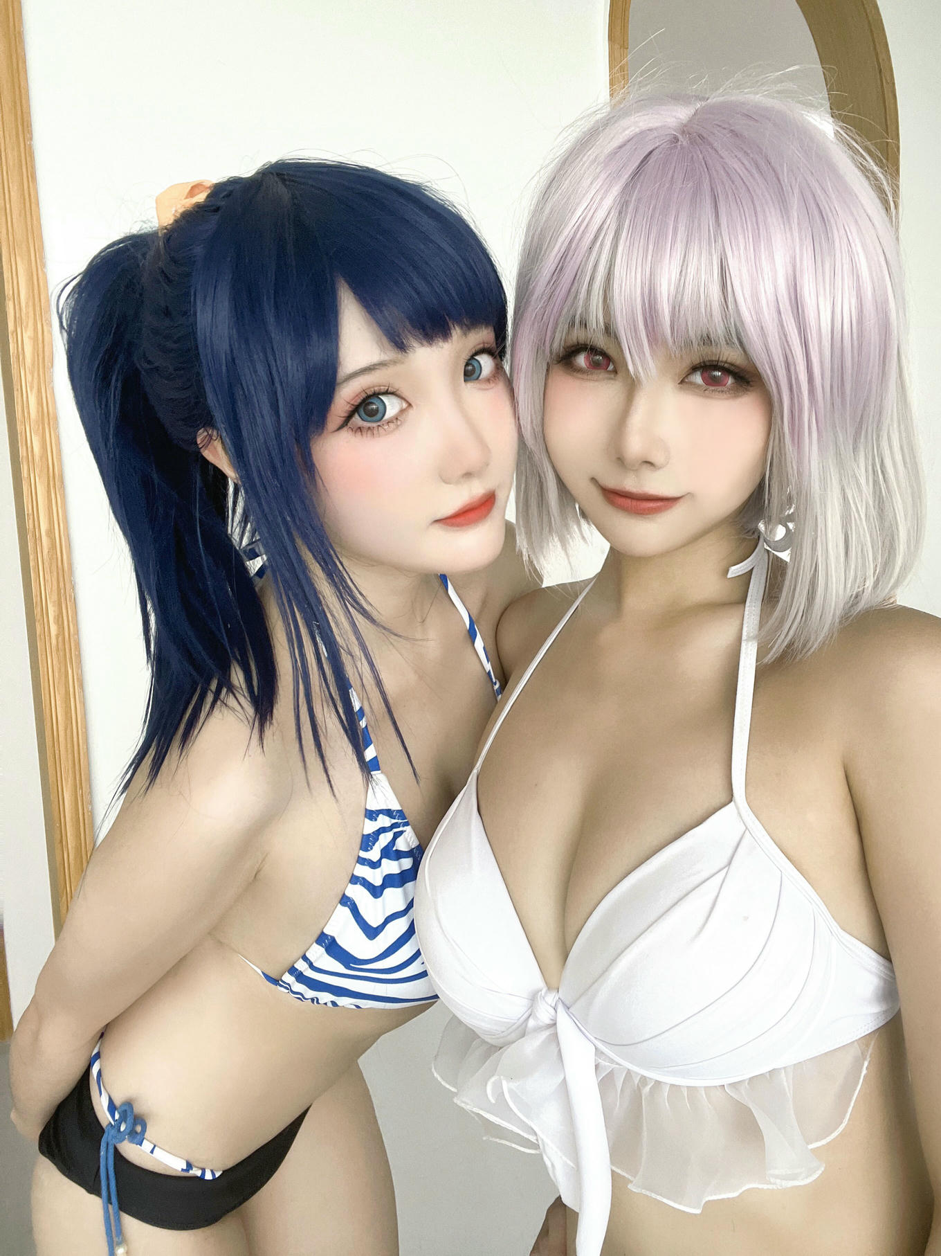 瓜希酱 NO.085 &Momoko葵葵 电光超人古利特 宝多六花&新条茜 泳装[85P／453MB]-ZP_第1集