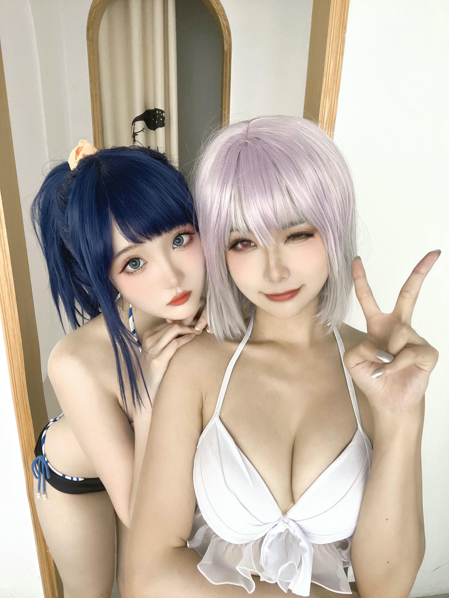 瓜希酱 NO.085 &Momoko葵葵 电光超人古利特 宝多六花&新条茜 泳装[85P／453MB]-ZP_第1集