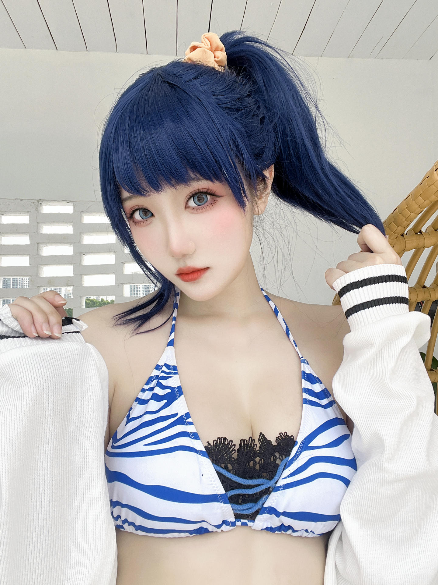 瓜希酱 NO.085 &Momoko葵葵 电光超人古利特 宝多六花&新条茜 泳装[85P／453MB]-ZP_第2集