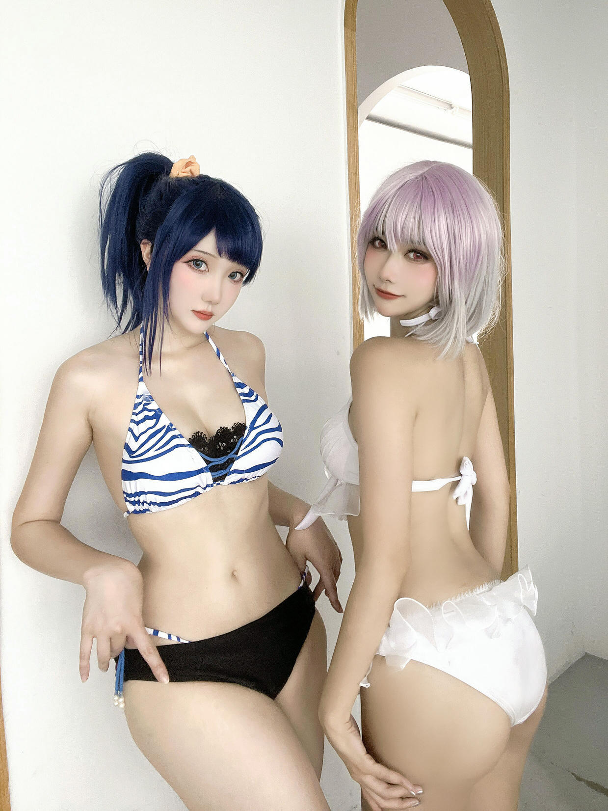 瓜希酱 NO.085 &Momoko葵葵 电光超人古利特 宝多六花&新条茜 泳装[85P／453MB]-ZP_第2集