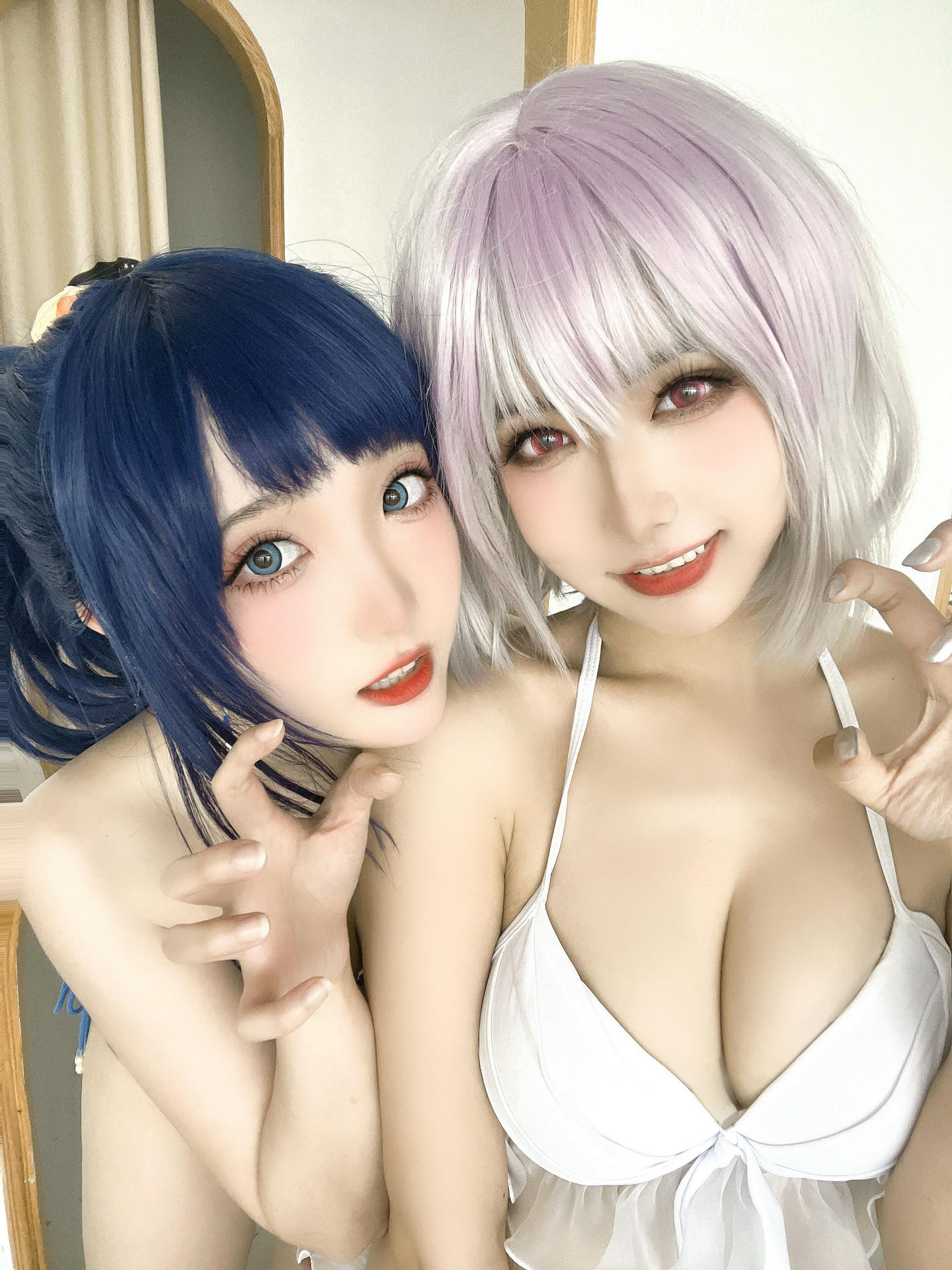 瓜希酱 NO.085 &Momoko葵葵 电光超人古利特 宝多六花&新条茜 泳装[85P／453MB]-ZP_第2集