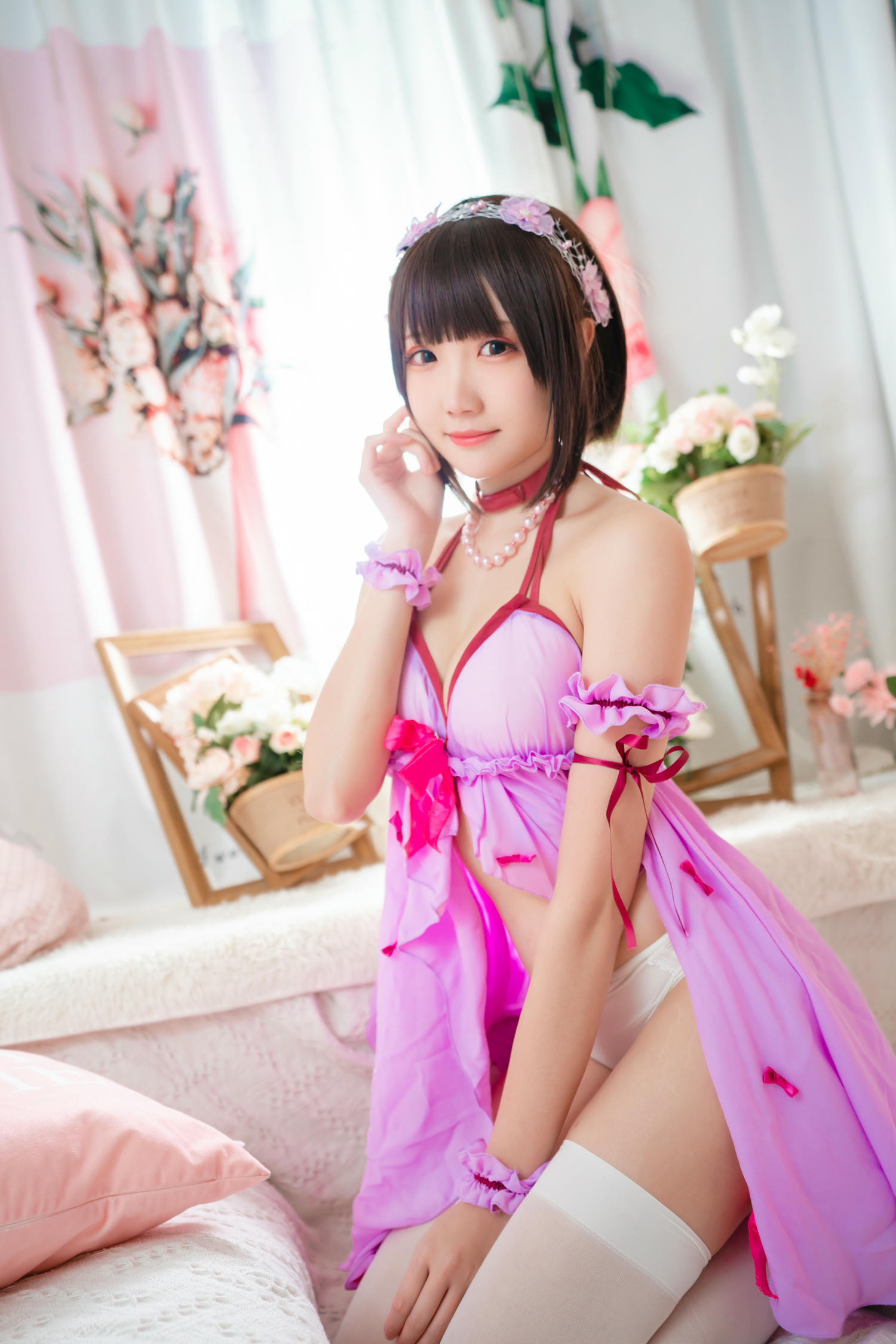 瓜希酱 NO.009 加藤惠 睡衣_第1集