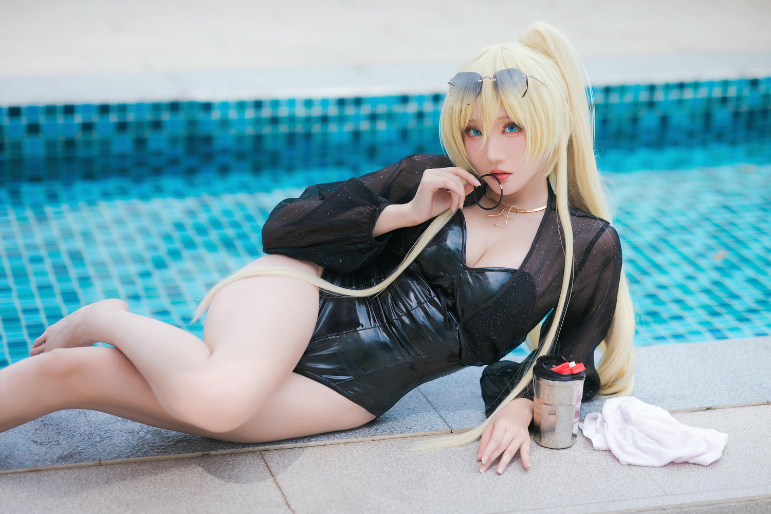 瓜希酱 NO.087 俾斯麦 泳装 [20P-58MB]_第1集