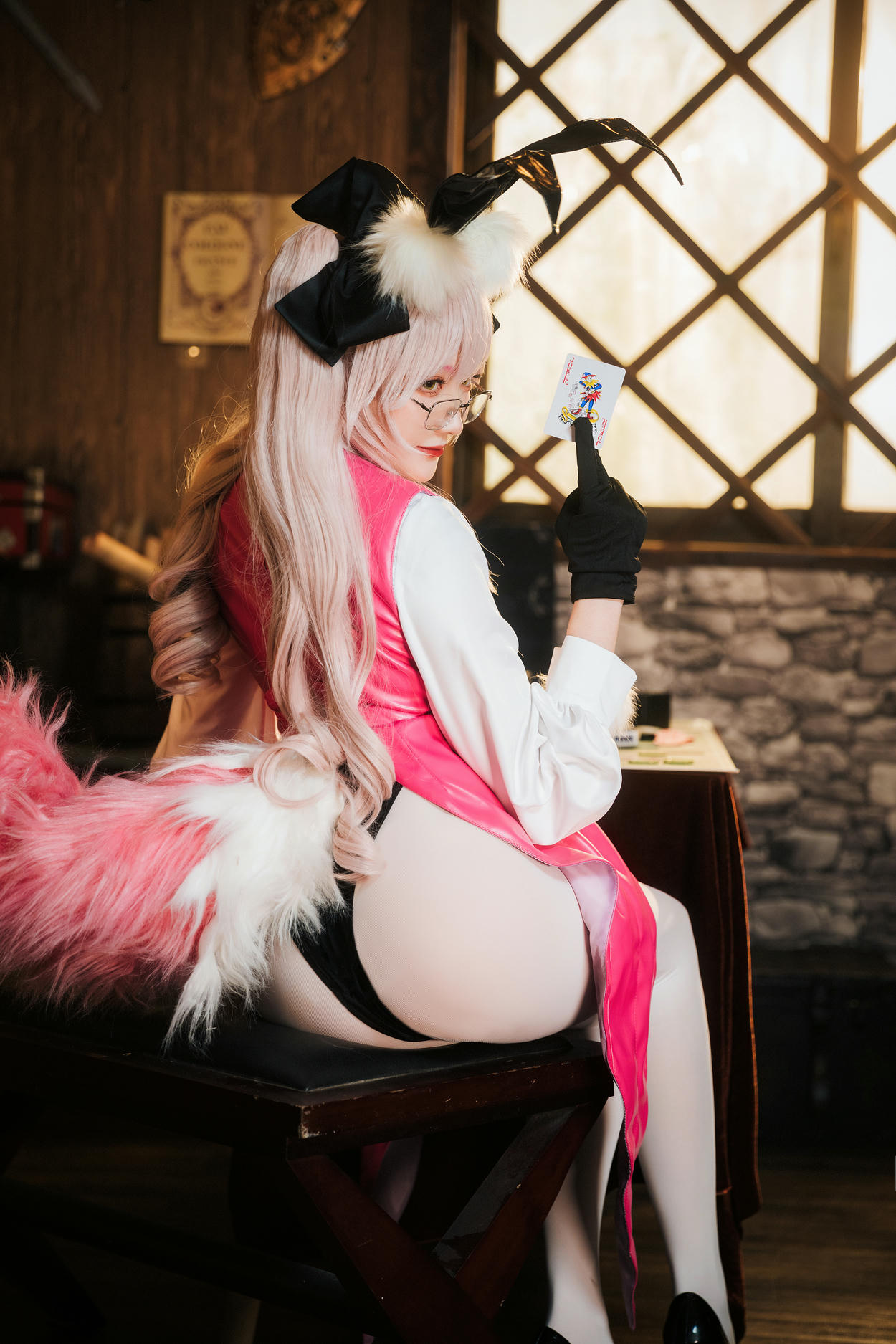 瓜希酱 NO.090 光之高扬斯卡娅2階 [30P 216MB]_第1集