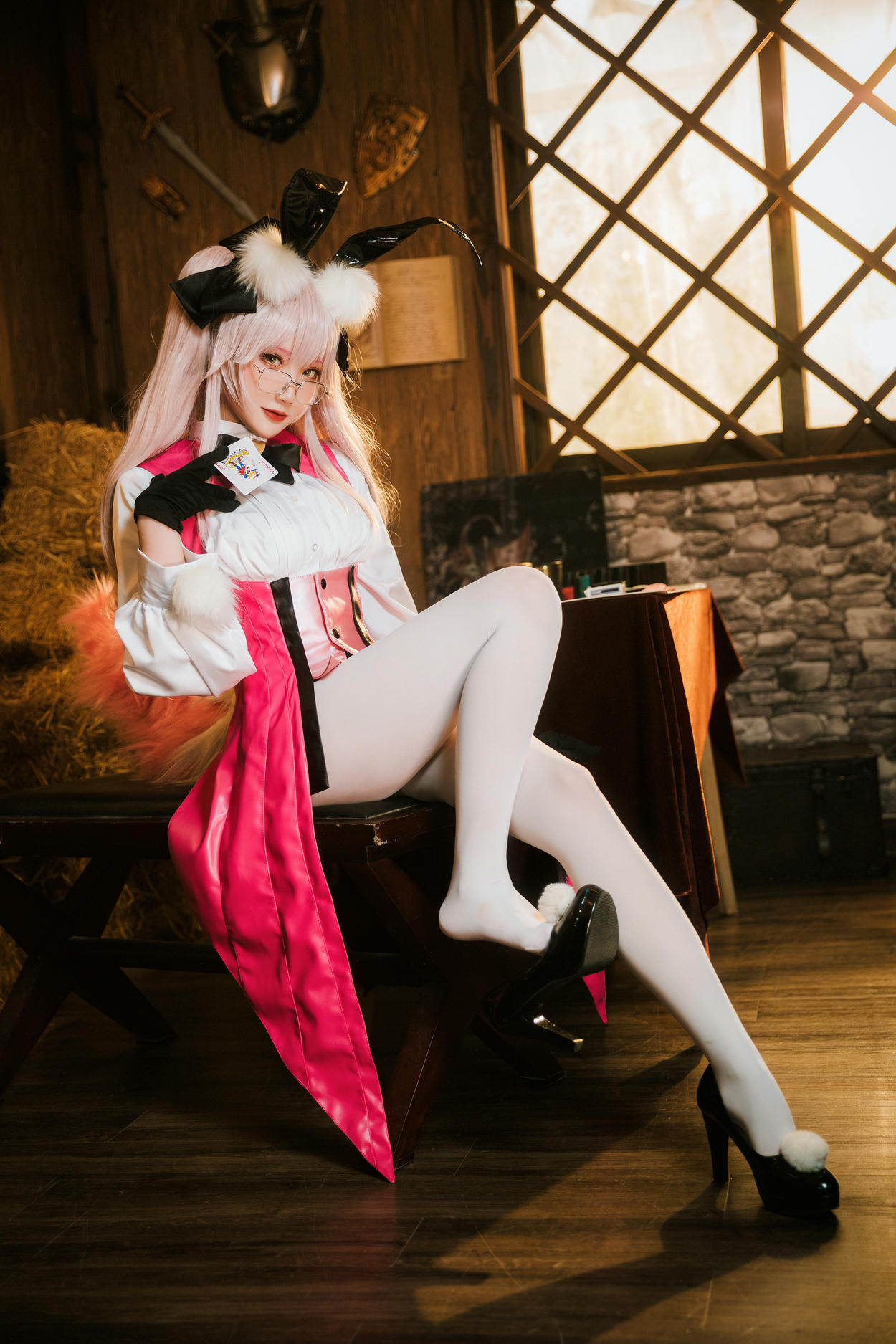 瓜希酱 NO.090 光之高扬斯卡娅2階 [30P 216MB]_第1集