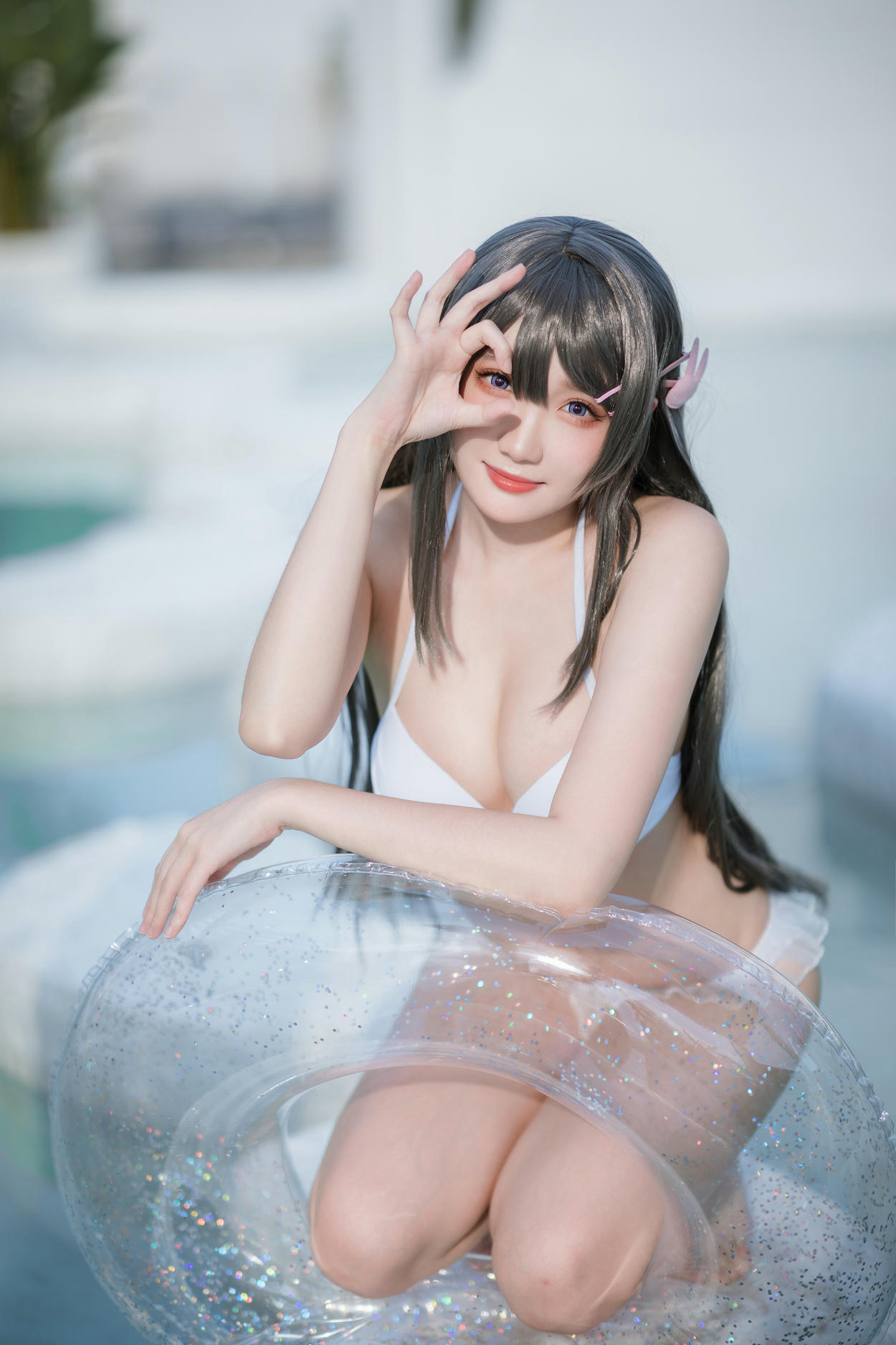 瓜希酱 NO.093 樱岛麻衣 泳装[28P-46.6M]_第1集