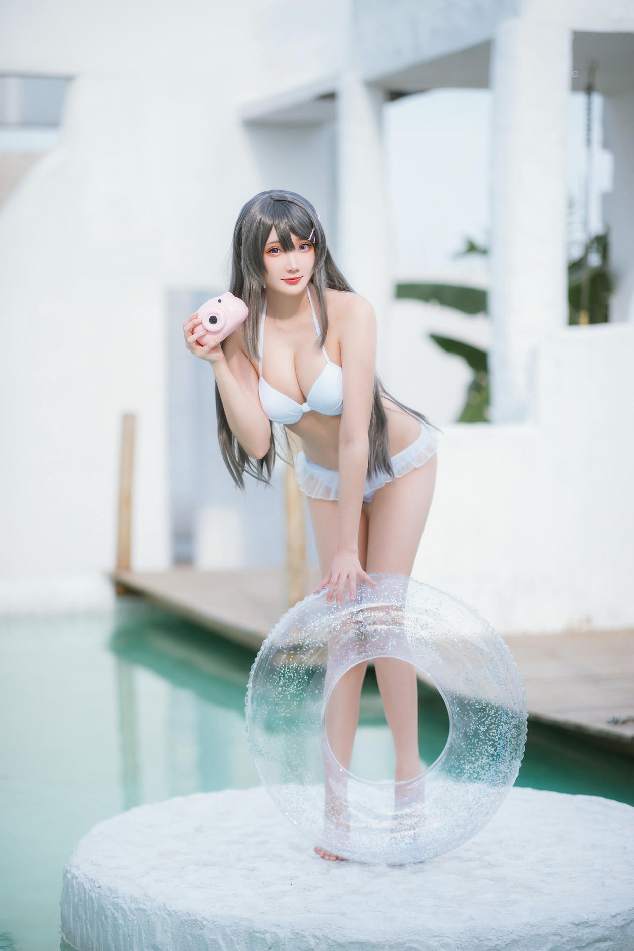 瓜希酱 NO.093 樱岛麻衣 泳装[28P-46.6M]_第1集