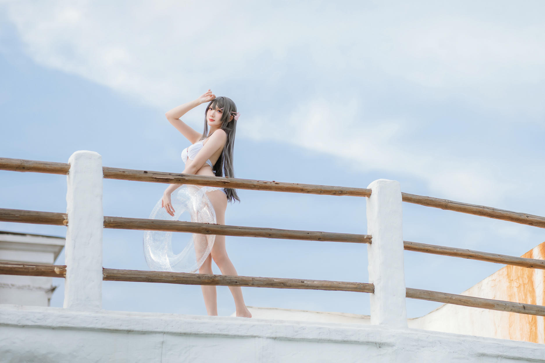 瓜希酱 NO.093 樱岛麻衣 泳装[28P-46.6M]_第1集