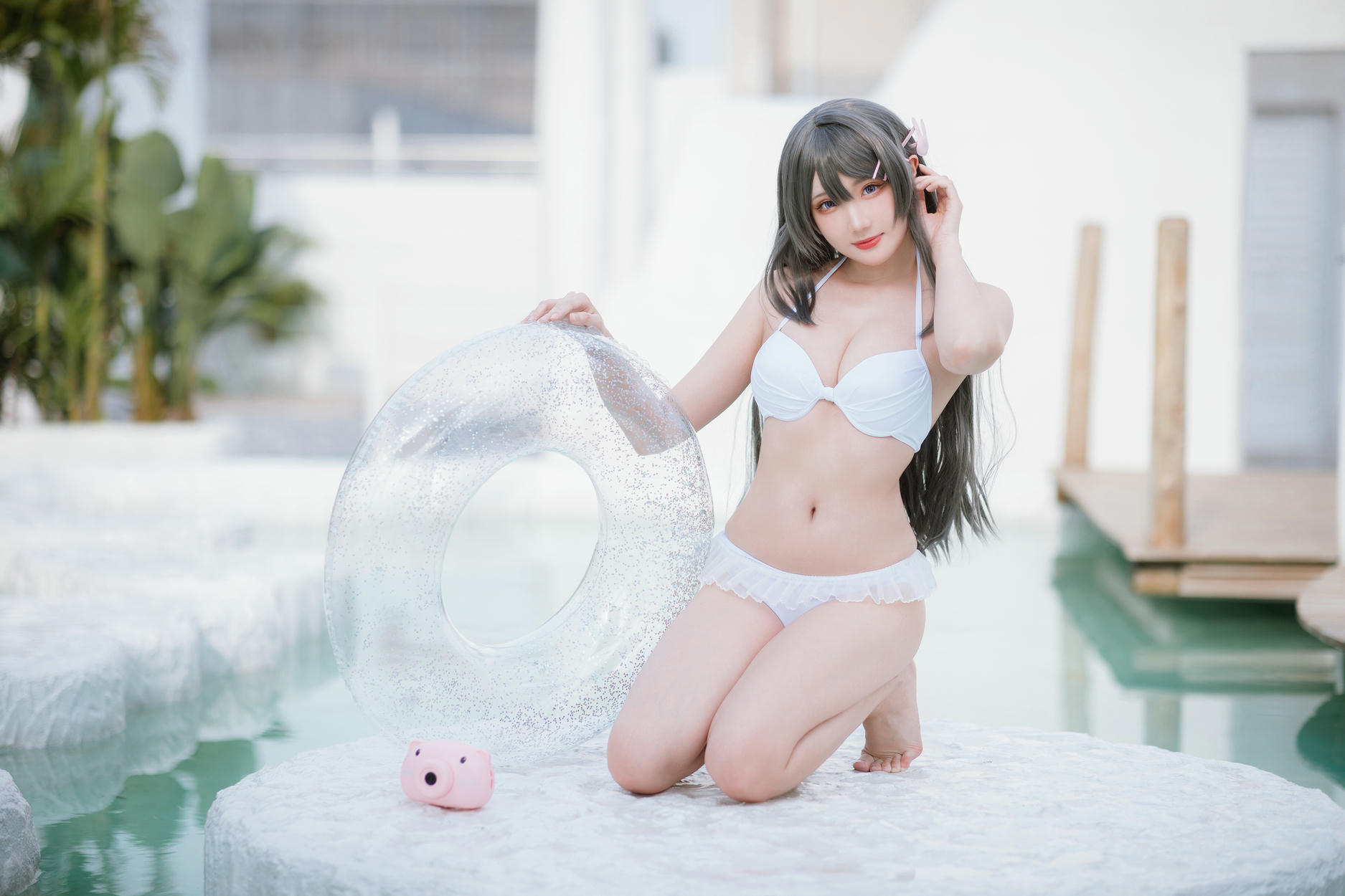 瓜希酱 NO.093 樱岛麻衣 泳装[28P-46.6M]_第1集