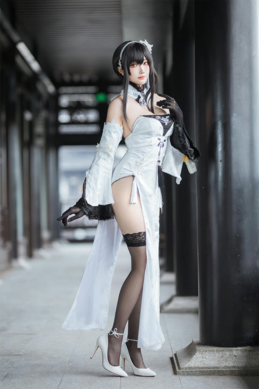 瓜希酱 NO.094 碧蓝航线 镇海旗袍 [15P-19.8 MB]_第1集