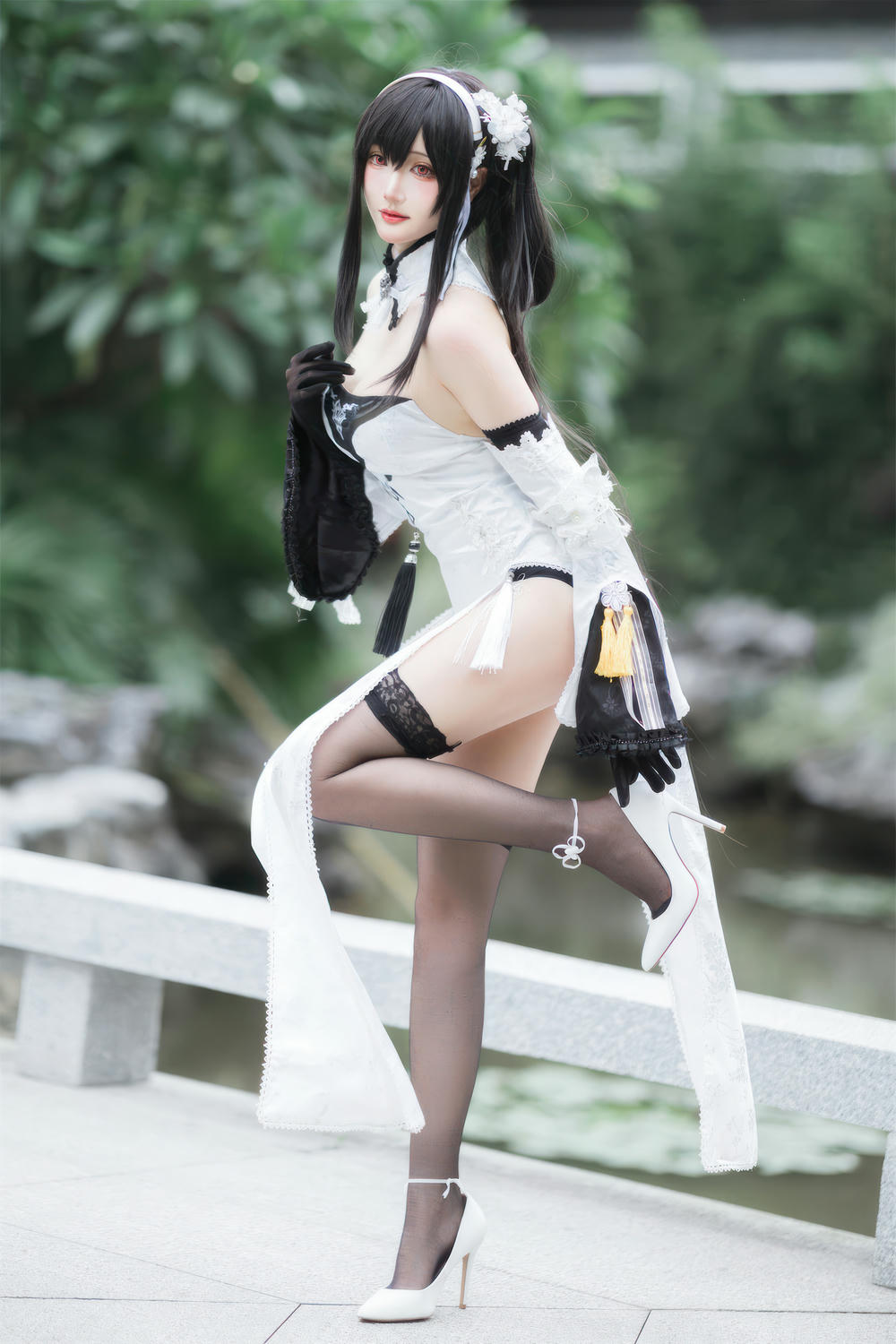 瓜希酱 NO.094 碧蓝航线 镇海旗袍 [15P-19.8 MB]_第1集