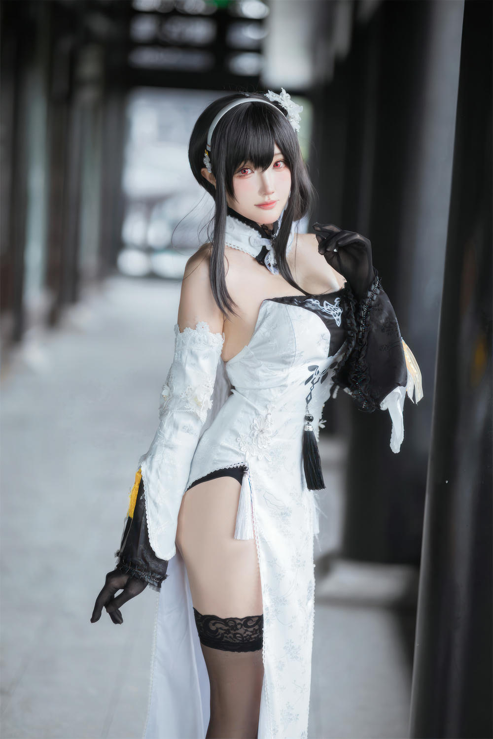 瓜希酱 NO.094 碧蓝航线 镇海旗袍 [15P-19.8 MB]_第1集