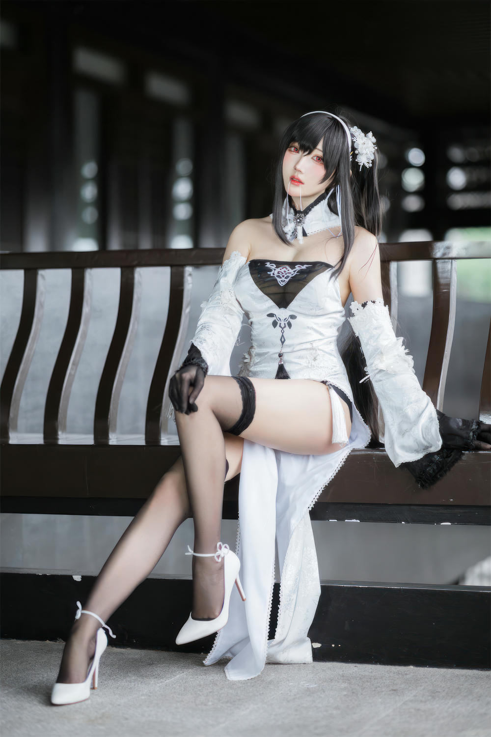 瓜希酱 NO.094 碧蓝航线 镇海旗袍 [15P-19.8 MB]_第1集