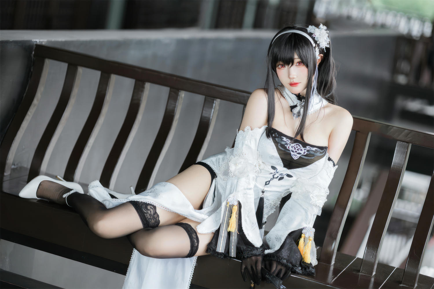 瓜希酱 NO.094 碧蓝航线 镇海旗袍 [15P-19.8 MB]_第1集