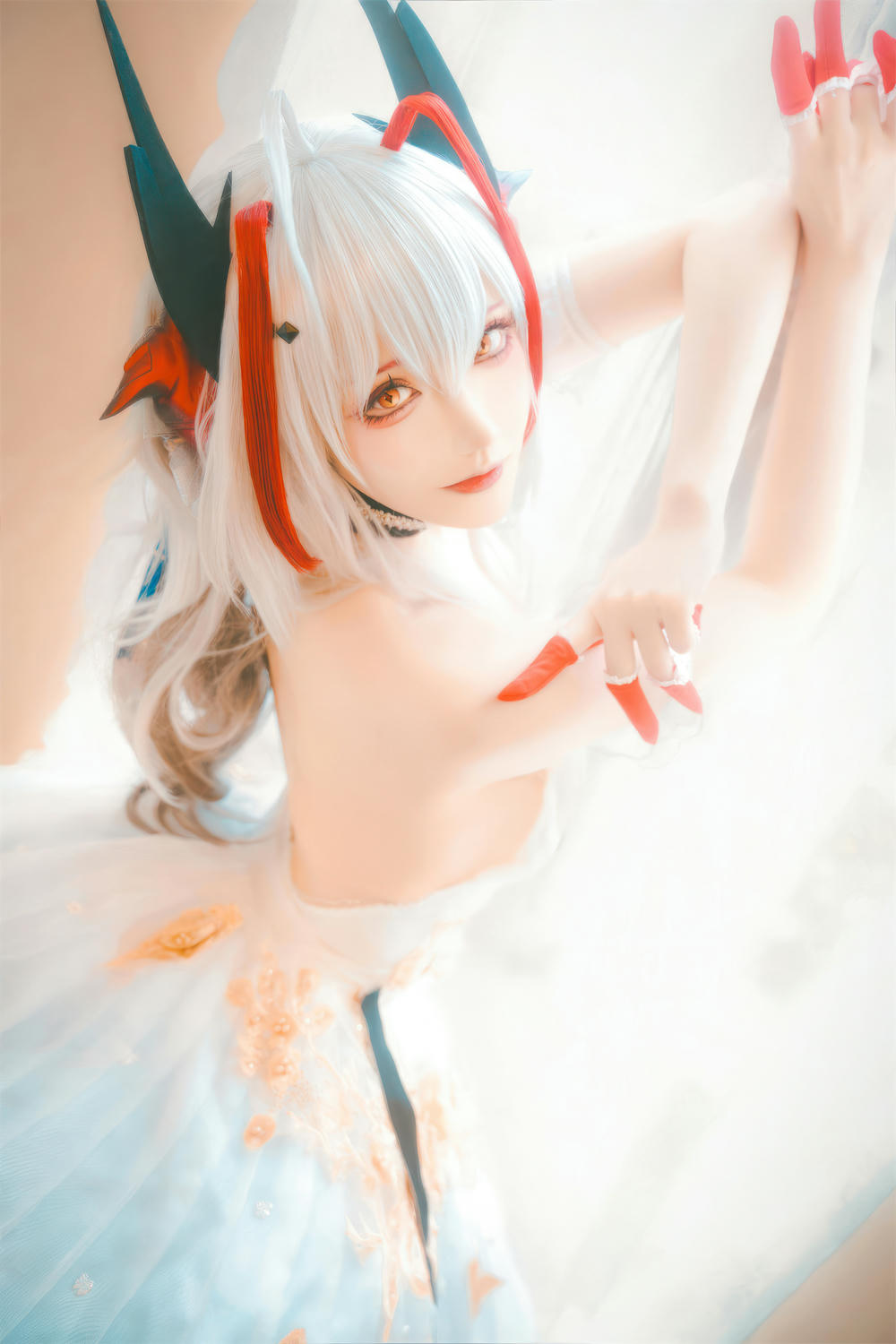 瓜希酱 NO.095 明日方舟 W芭蕾 [15P-17.48 MB]_第1集