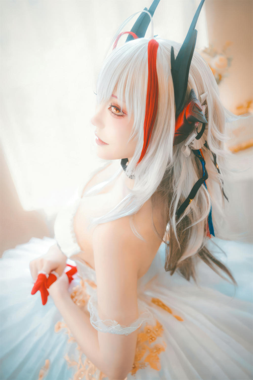 瓜希酱 NO.095 明日方舟 W芭蕾 [15P-17.48 MB]_第1集