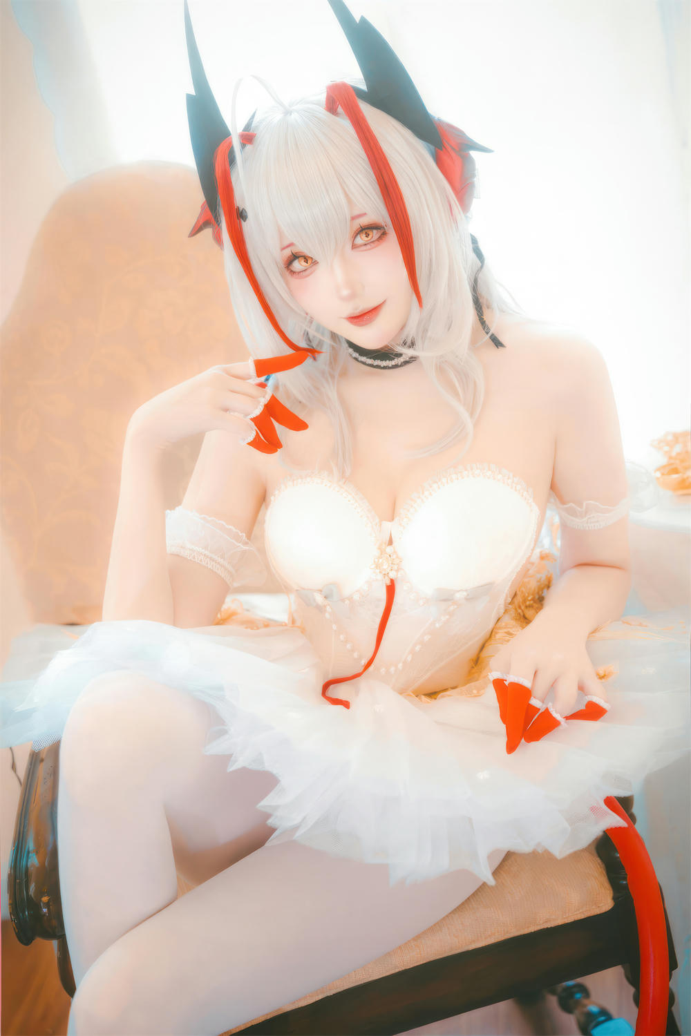 瓜希酱 NO.095 明日方舟 W芭蕾 [15P-17.48 MB]_第1集