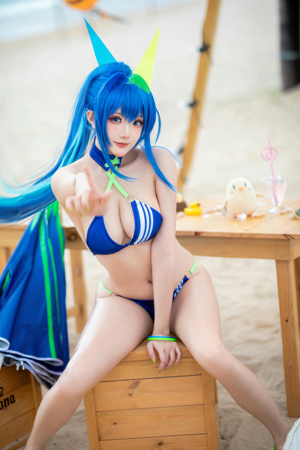 瓜希酱 NO.096 虹色 电子档[100P-324.2M]_第2集