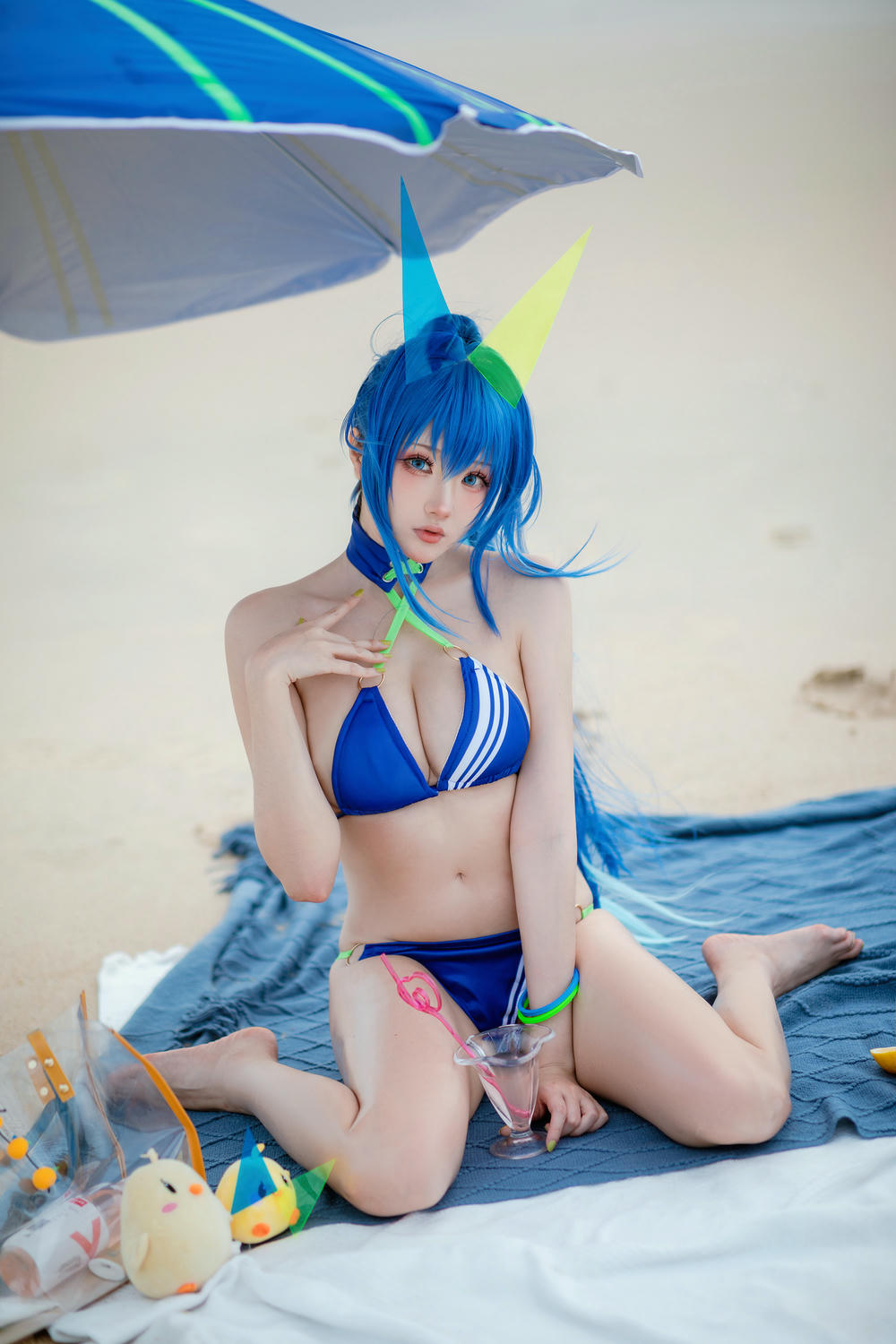 瓜希酱 NO.096 虹色 电子档[100P-324.2M]_第2集