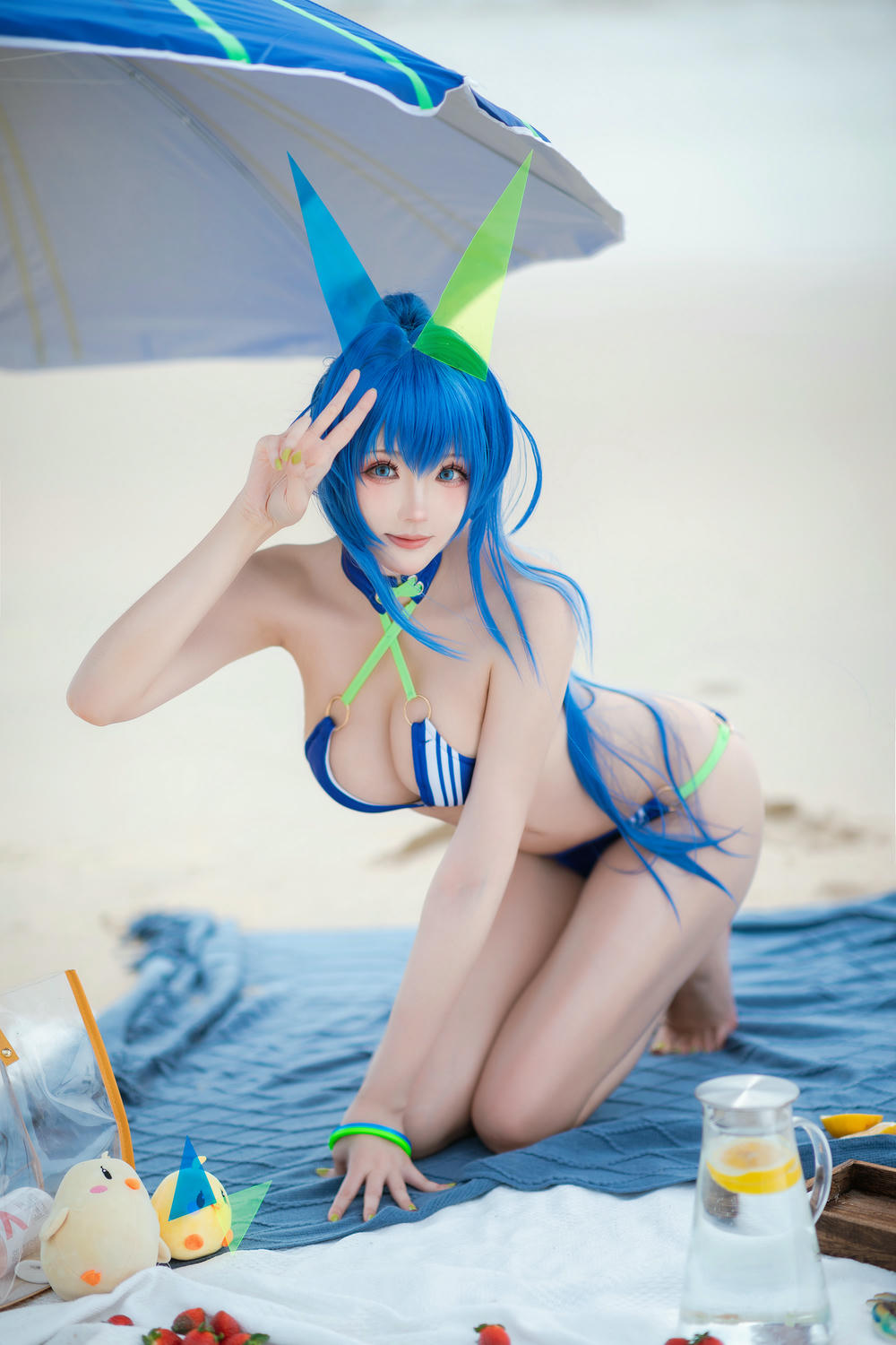 瓜希酱 NO.096 虹色 电子档[100P-324.2M]_第3集