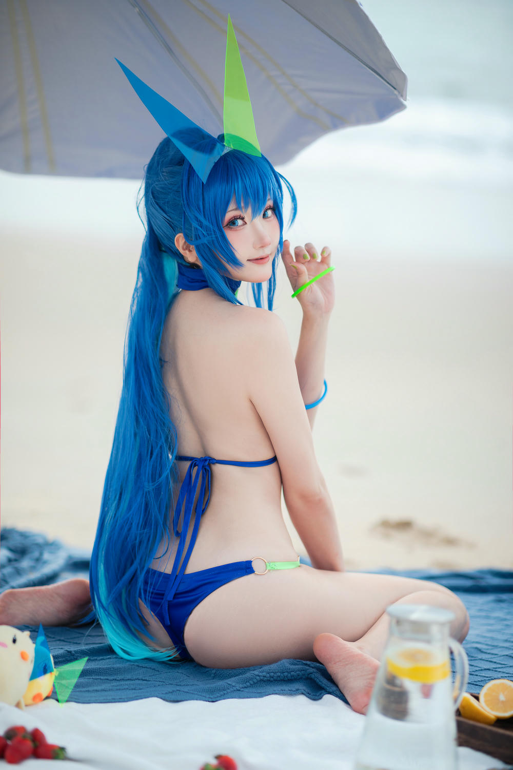 瓜希酱 NO.096 虹色 电子档[100P-324.2M]_第3集