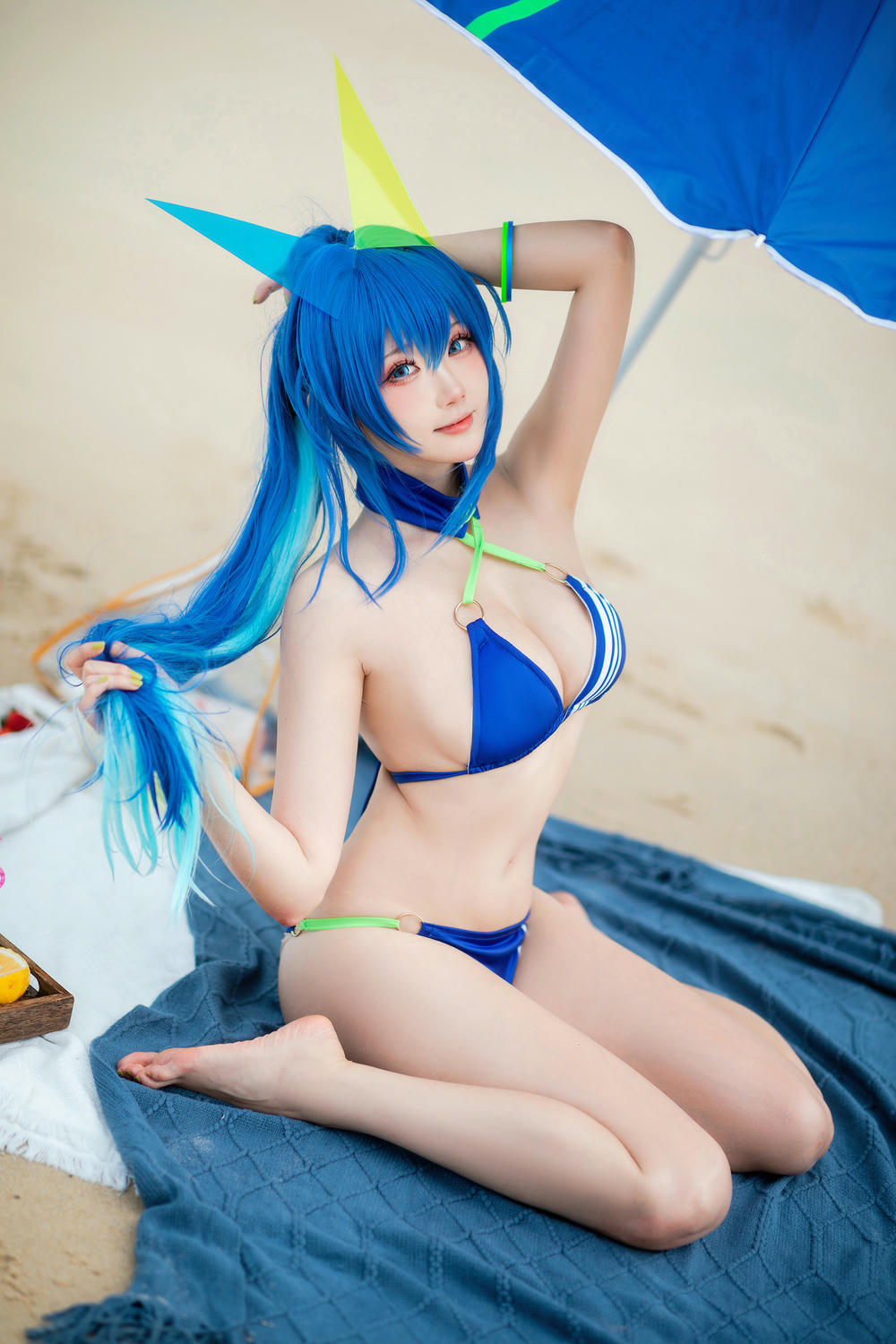 瓜希酱 NO.096 虹色 电子档[100P-324.2M]_第3集