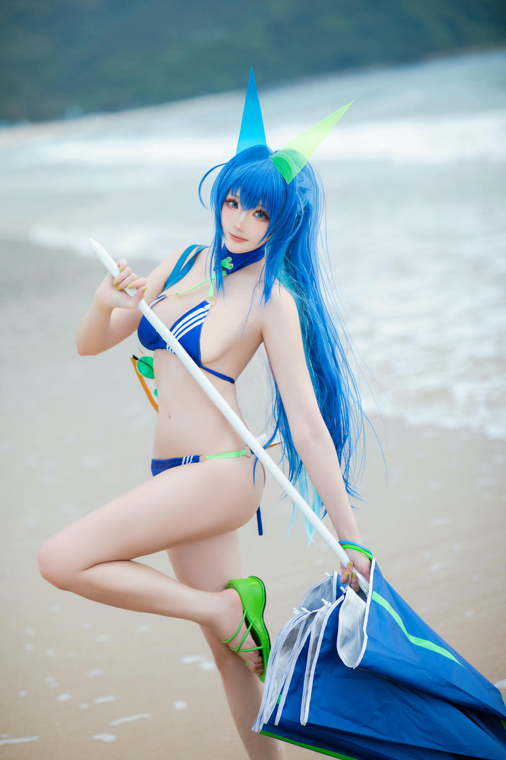 瓜希酱 NO.096 虹色 电子档[100P-324.2M]_第3集