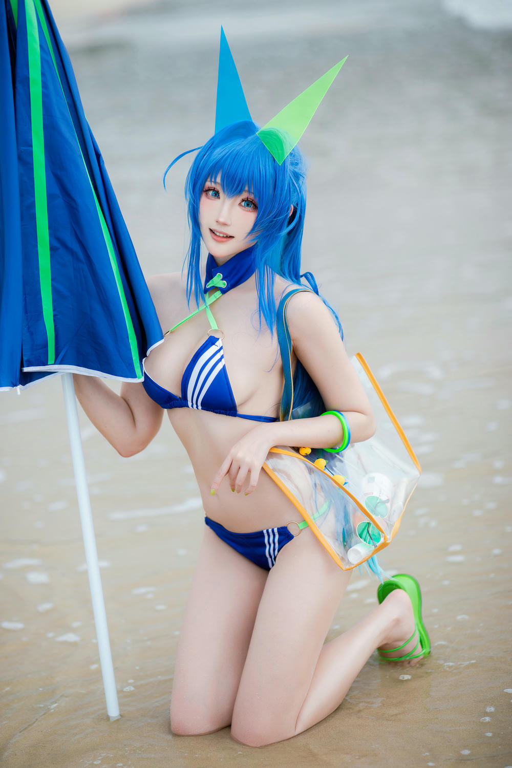 瓜希酱 NO.096 虹色 电子档[100P-324.2M]_第3集