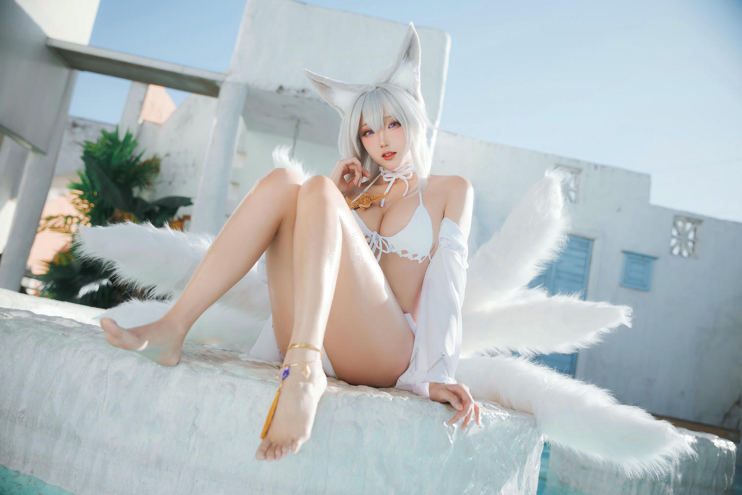 瓜希酱 NO.096 虹色 电子档[100P-324.2M]_第4集