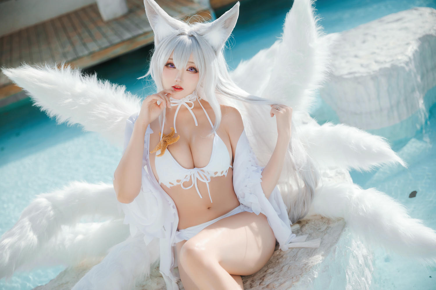 瓜希酱 NO.096 虹色 电子档[100P-324.2M]_第4集