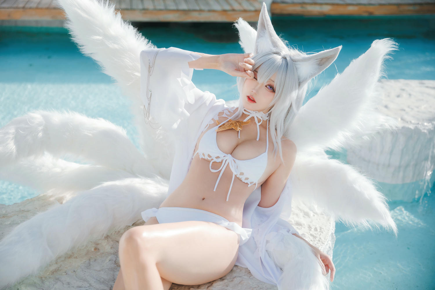 瓜希酱 NO.096 虹色 电子档[100P-324.2M]_第4集