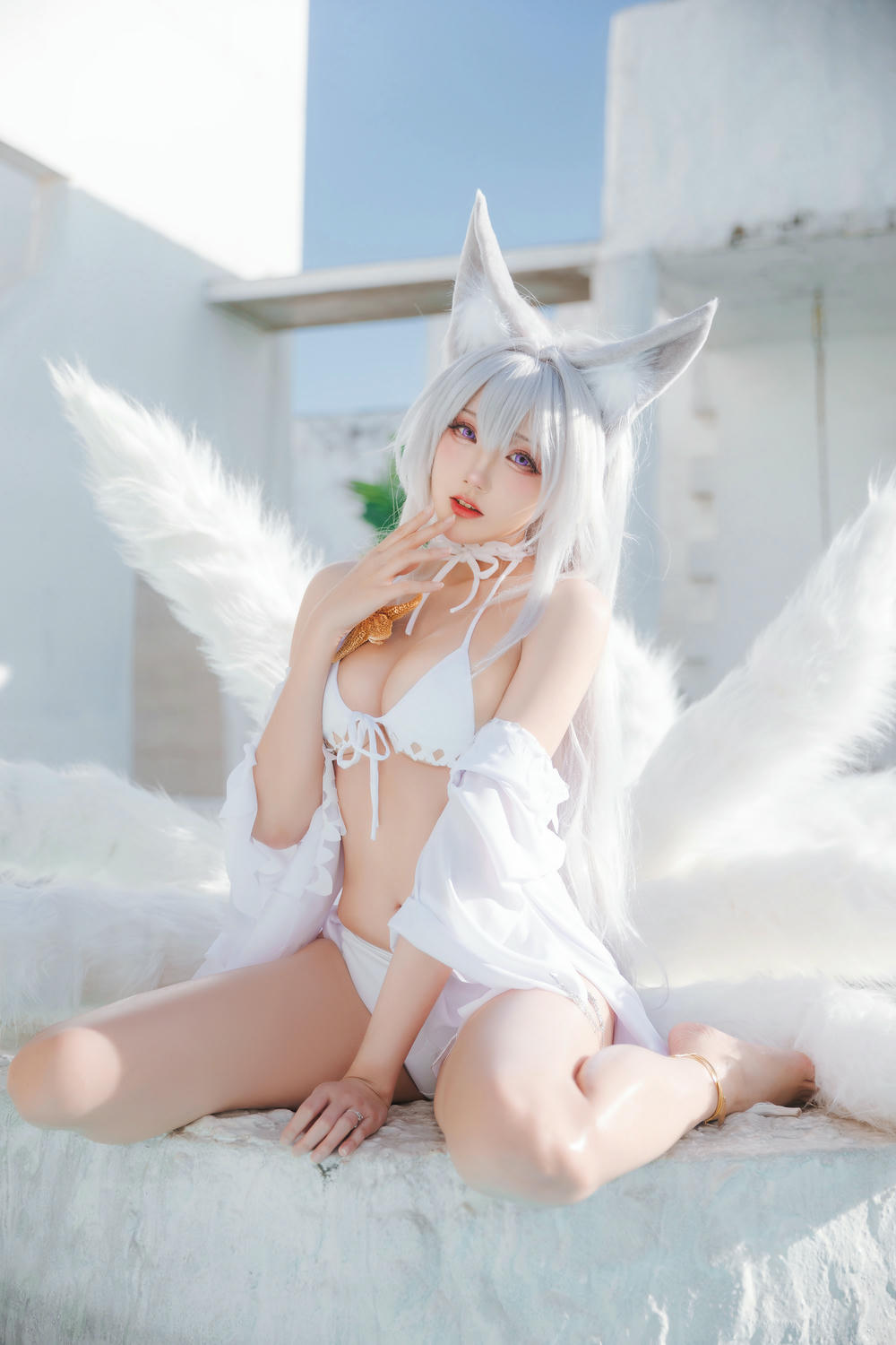 瓜希酱 NO.096 虹色 电子档[100P-324.2M]_第4集