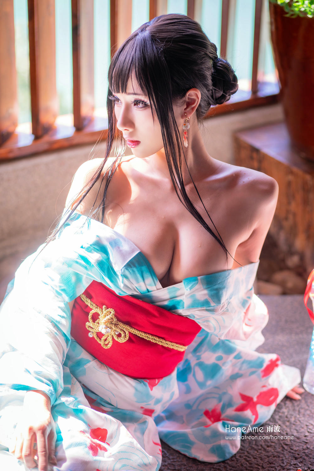 HaneAme雨波 NO.028 Hot spring [100P1V 145MB]_第5集