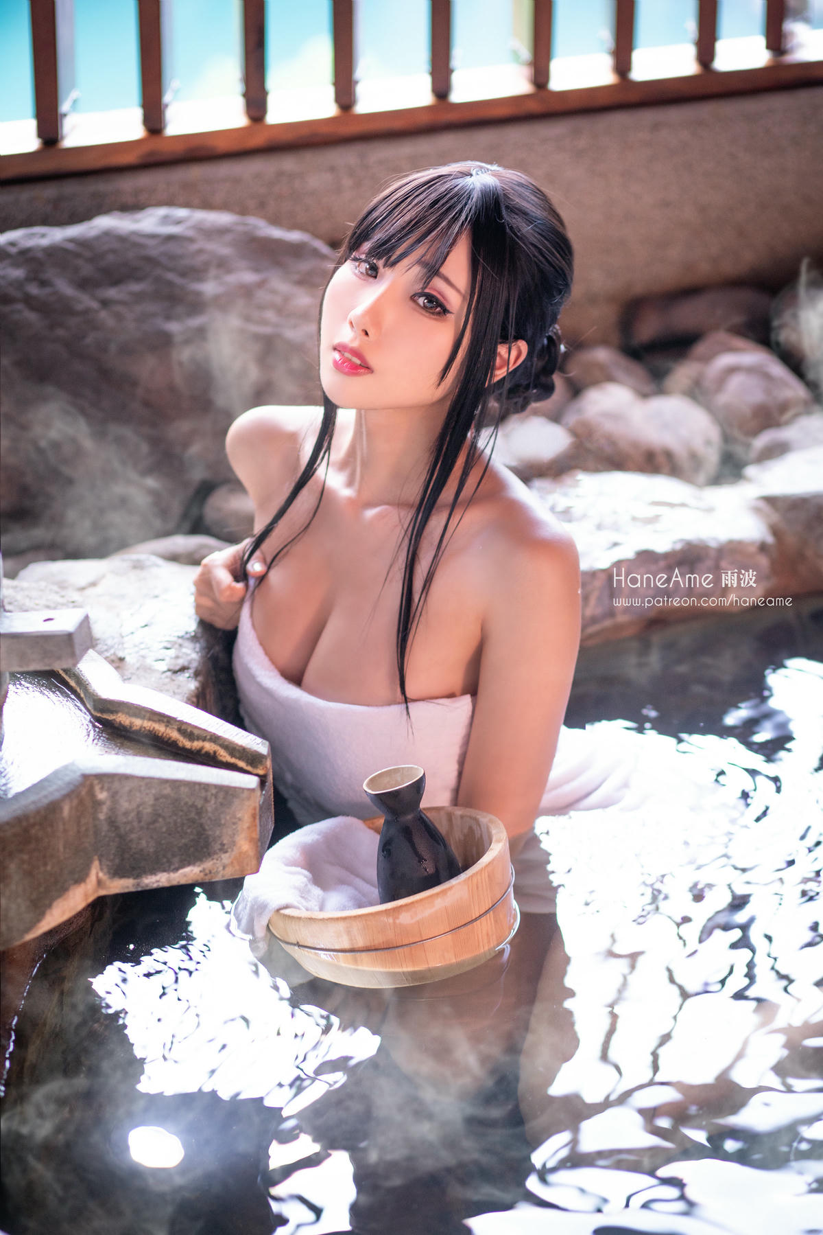 HaneAme雨波 NO.028 Hot spring [100P1V 145MB]_第1集