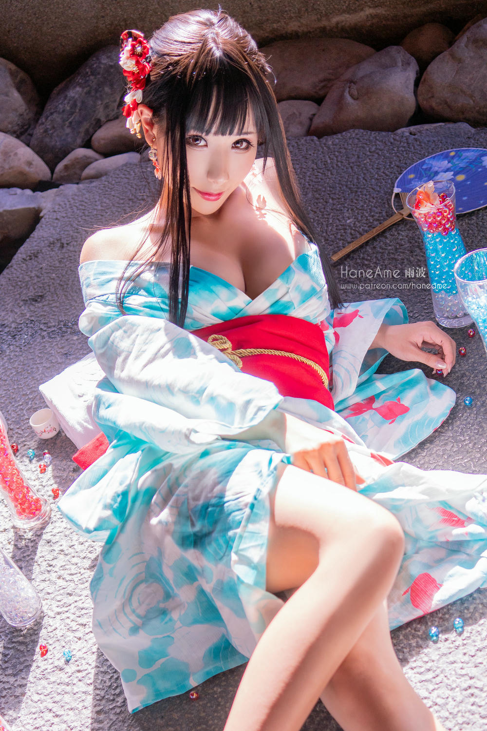 HaneAme雨波 NO.028 Hot spring [100P1V 145MB]_第1集