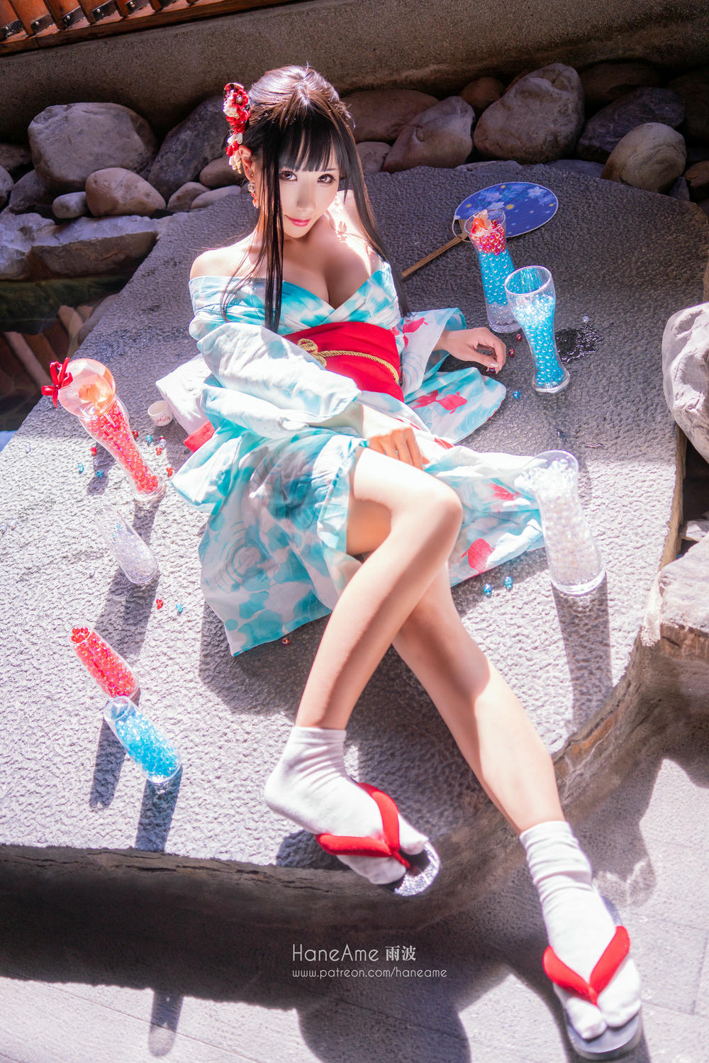 HaneAme雨波 NO.028 Hot spring [100P1V 145MB]_第1集