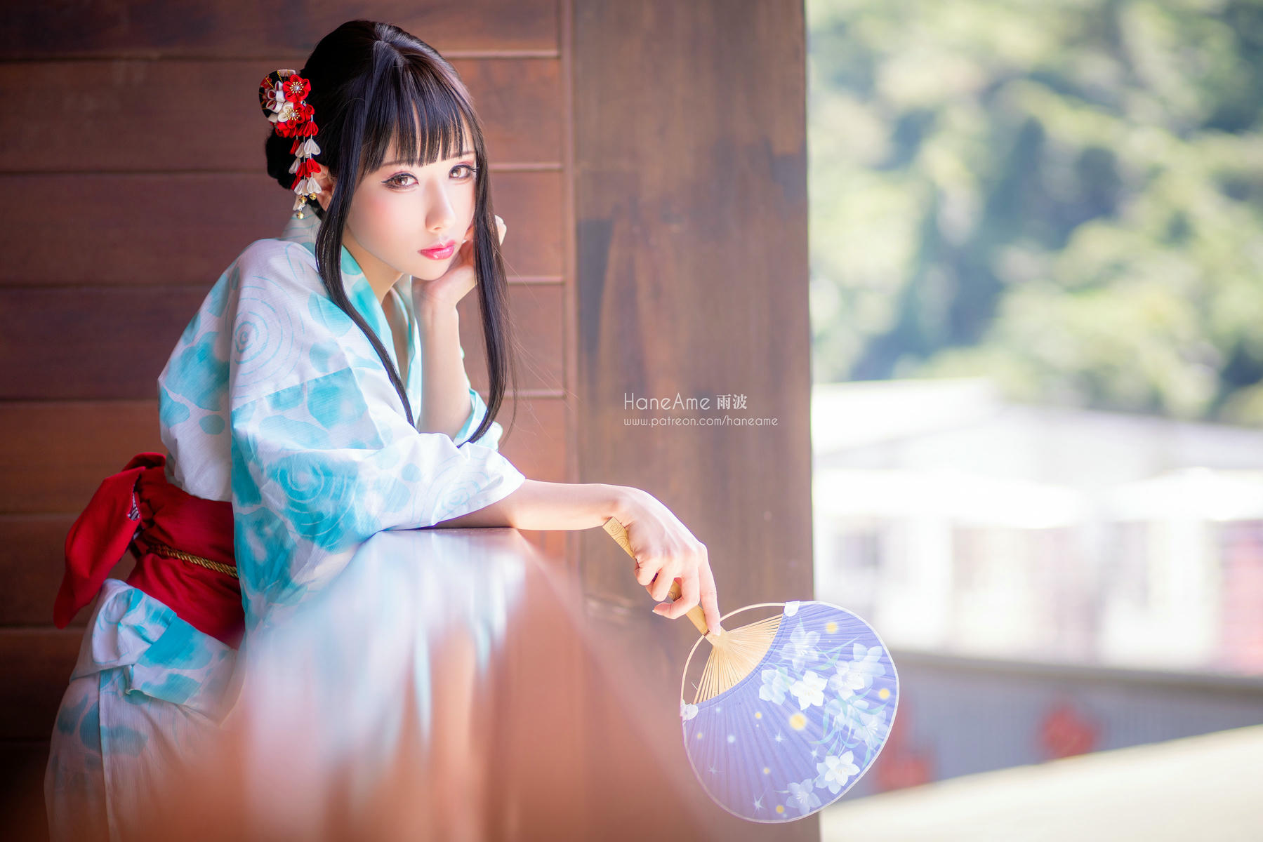 HaneAme雨波 NO.028 Hot spring [100P1V 145MB]_第2集