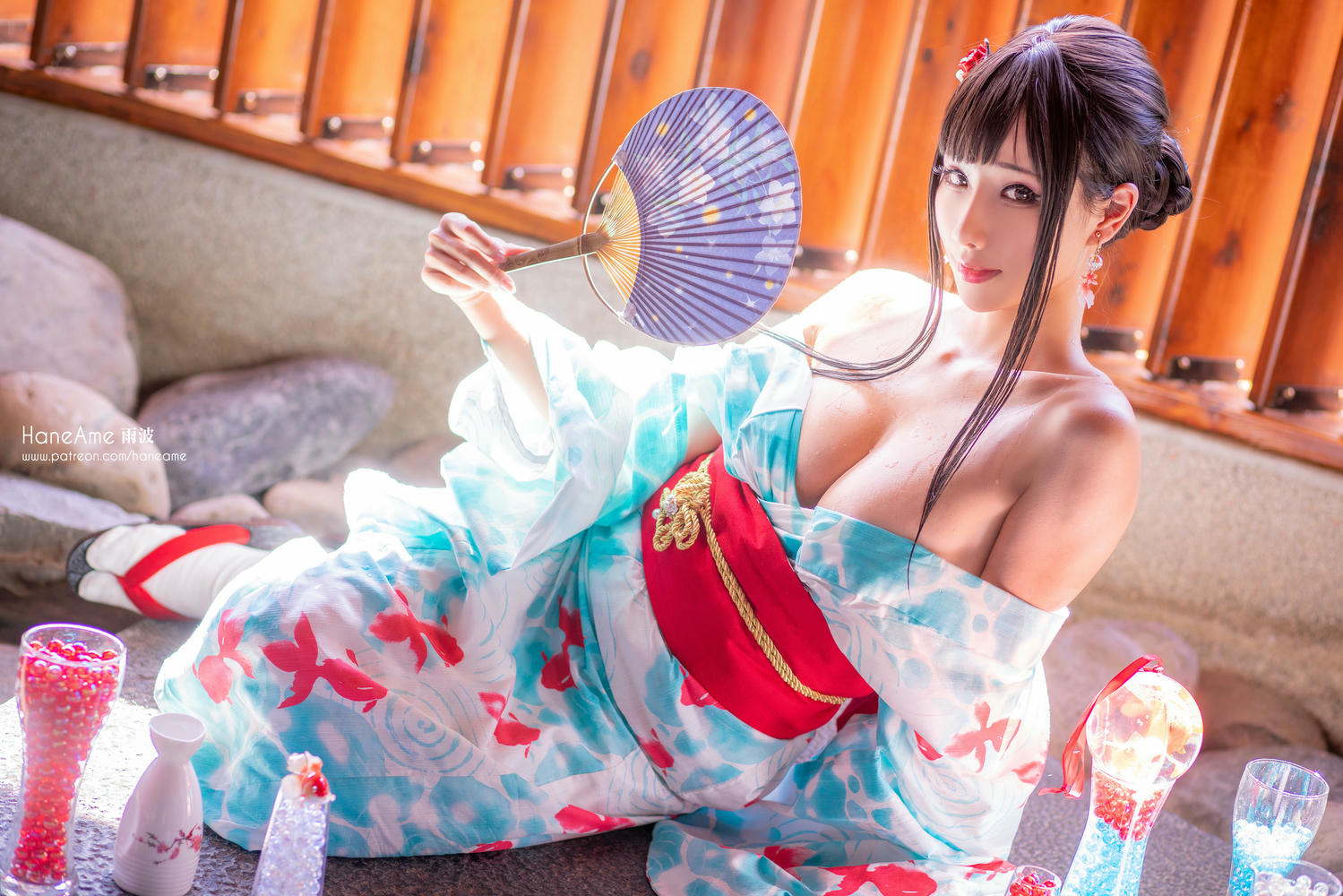 HaneAme雨波 NO.028 Hot spring [100P1V 145MB]_第2集